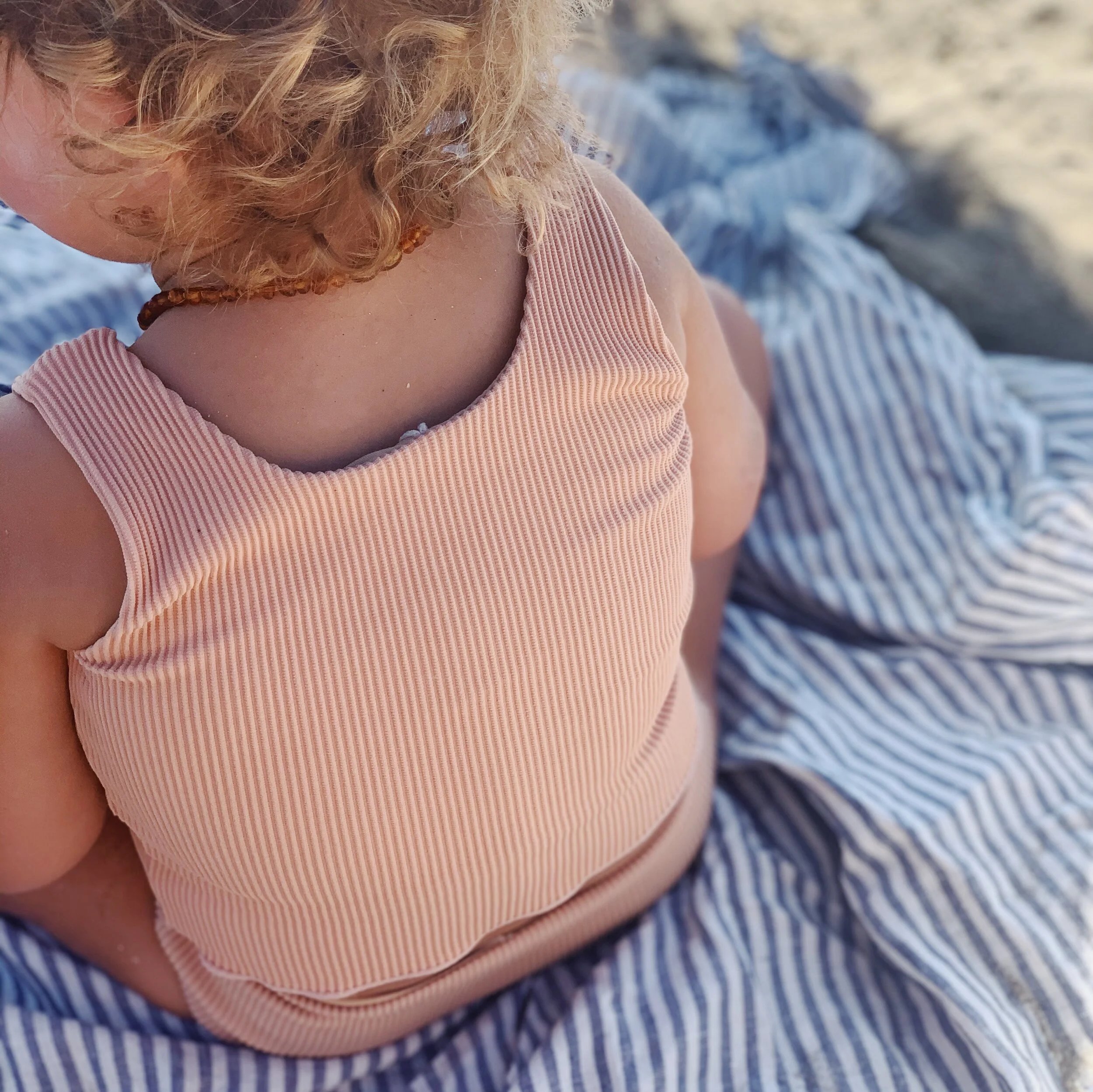 Ocean Stripe Throw