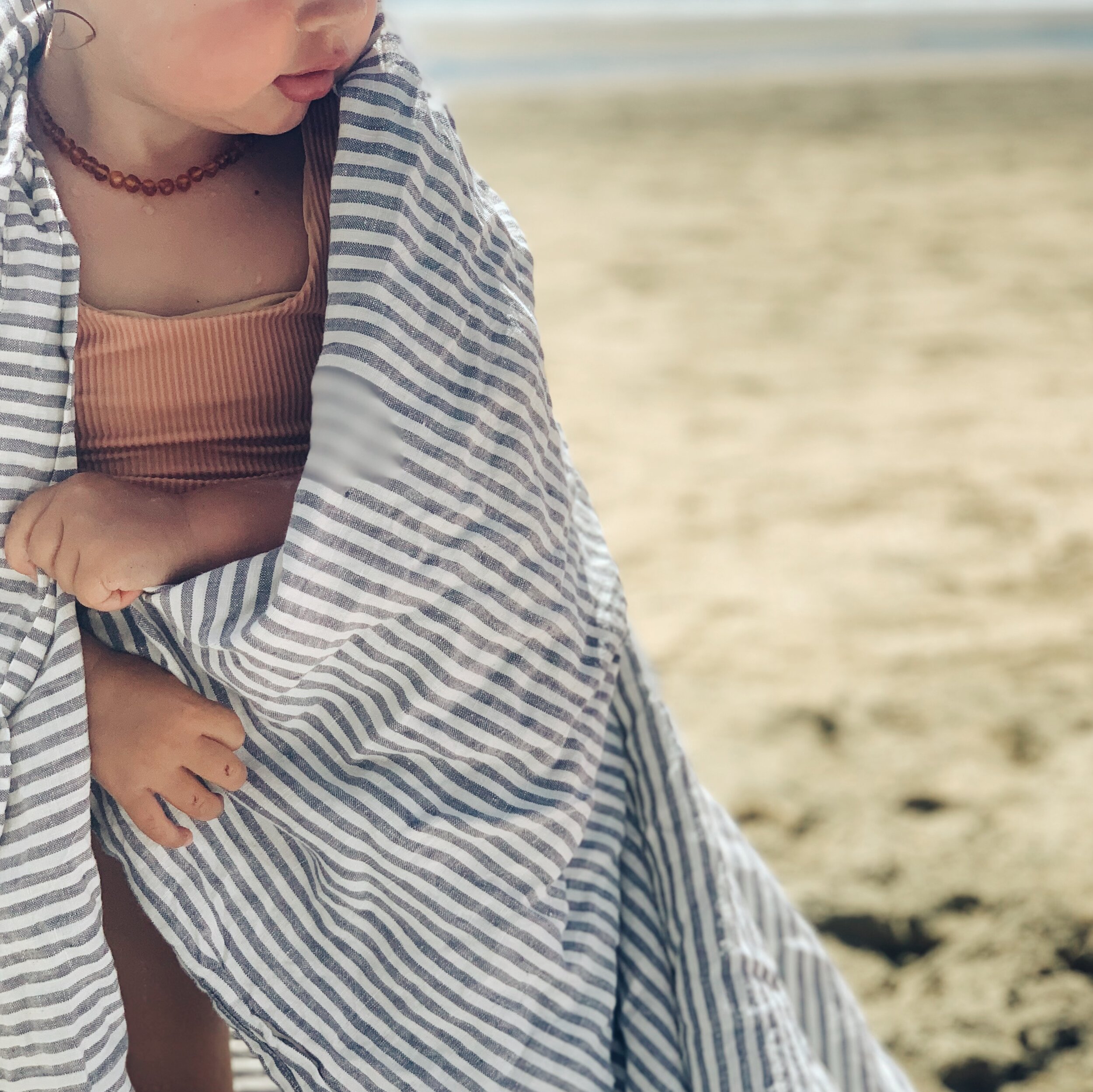 Ocean Stripe Throw