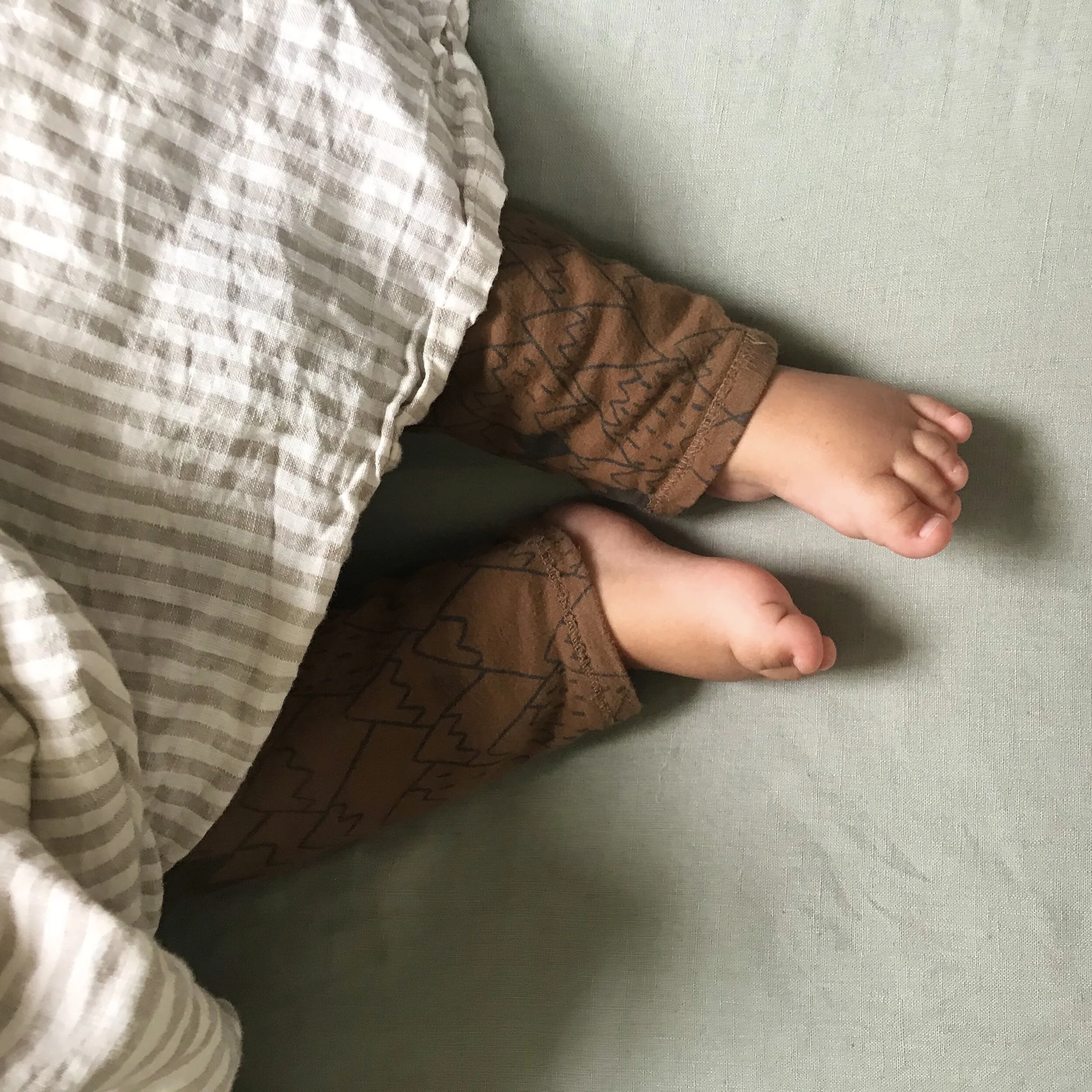 Haze Fitted Cot Sheet