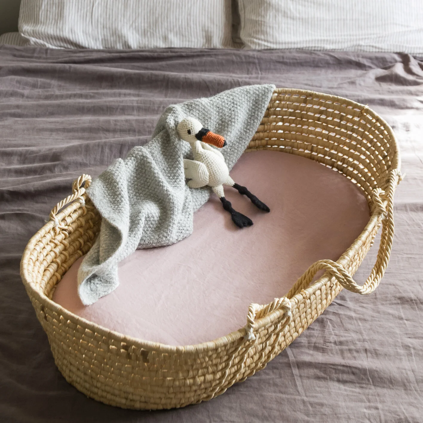 Dusk - Fitted Bassinet Sheet