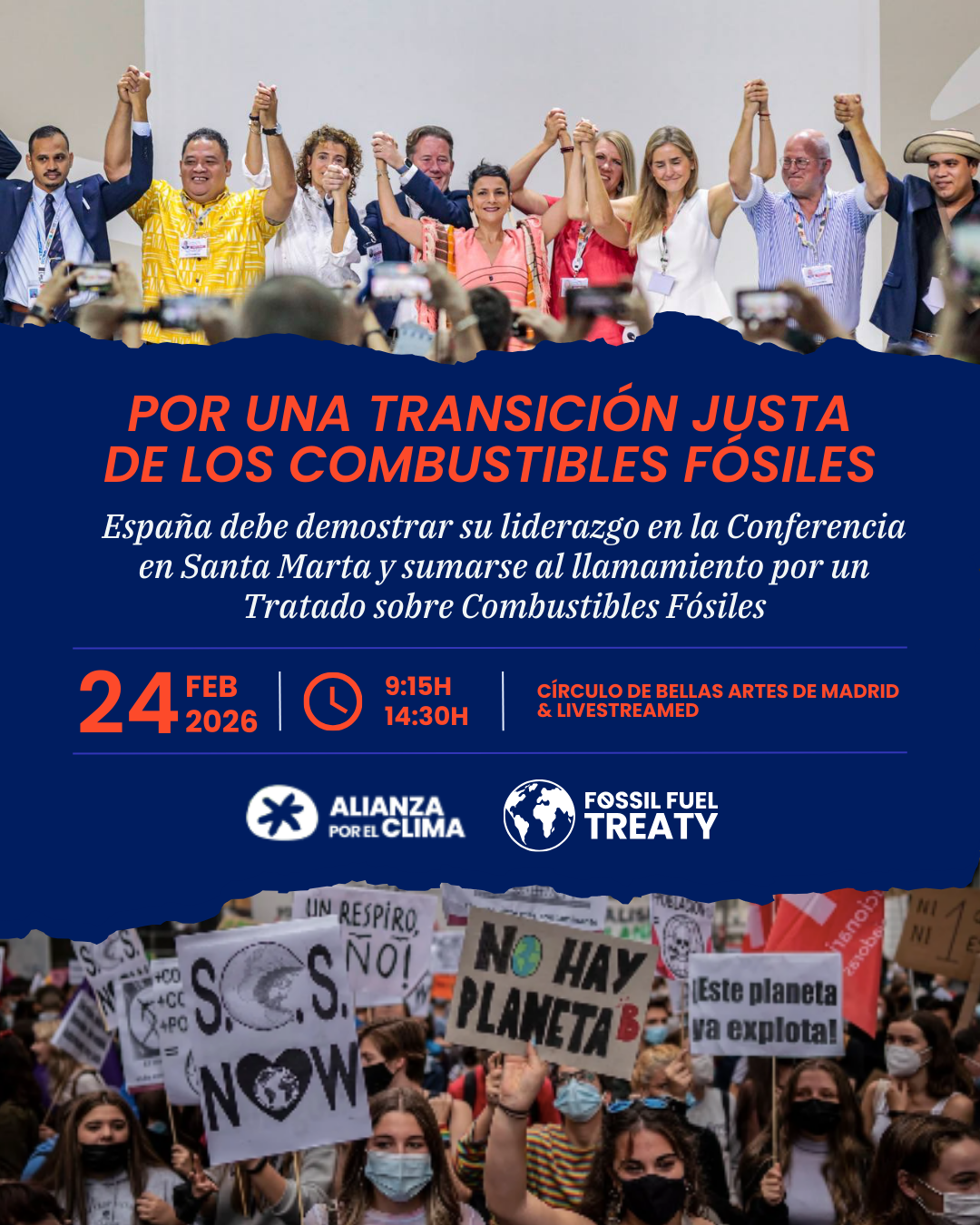 Event: “For a Just Transition from Fossil Fuels” in Spain
