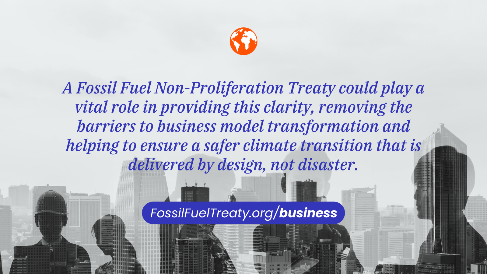Treaty launches new business engagement programme — The Fossil Fuel NonProliferation Treaty