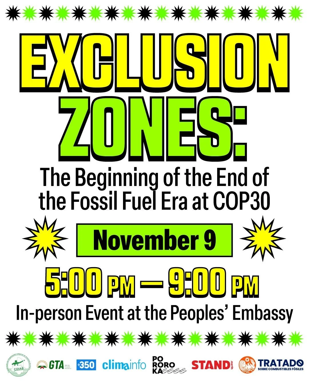 Exclusion Zones: The Beginning of the End of the Fossil Fuel Era at COP30