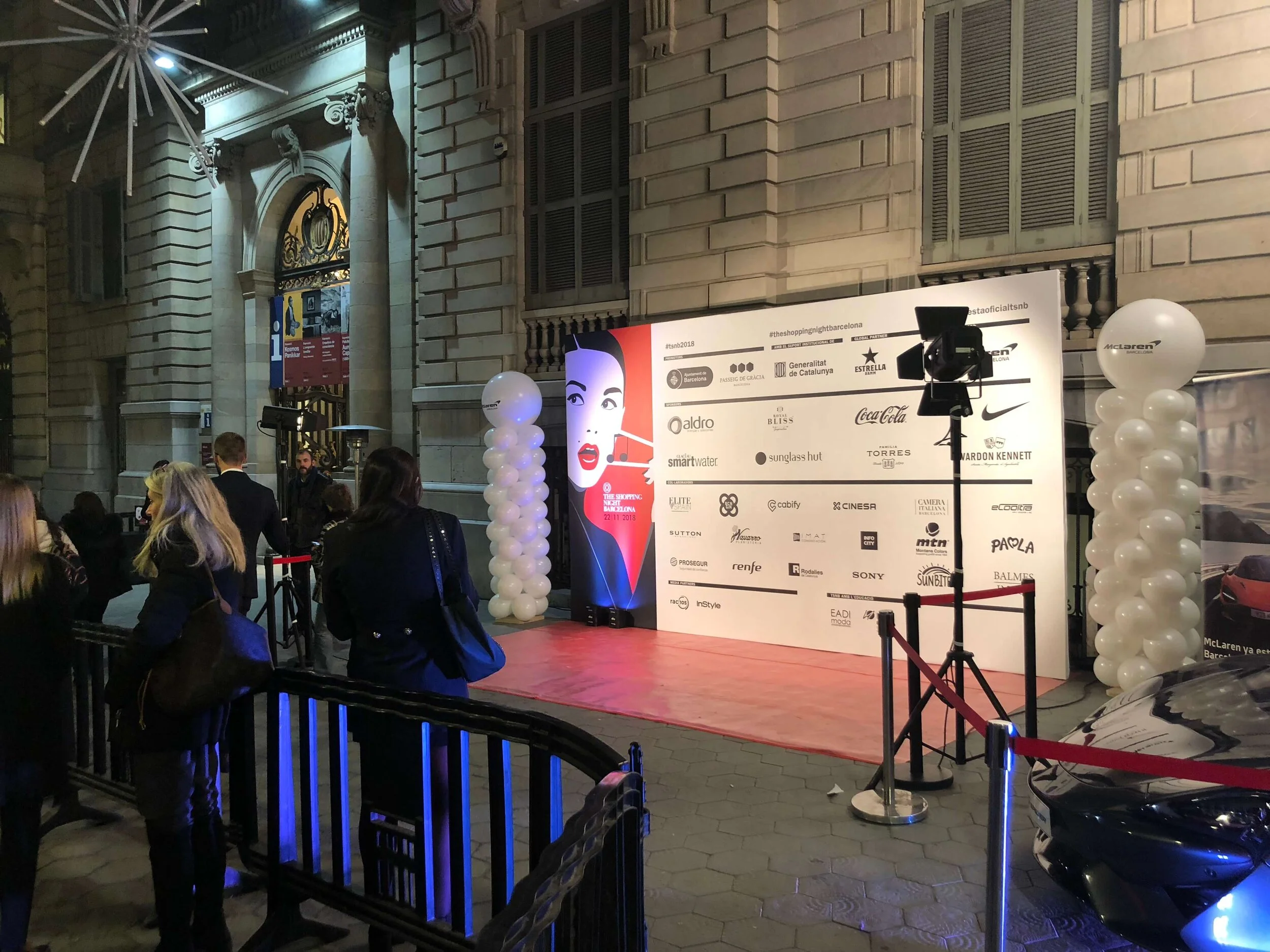 Mclaren - Shopping Night Event Barcelona