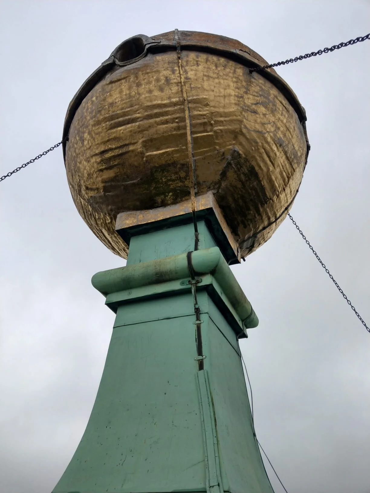 The Golden Ball - St Lawrence's Church in West Wycomb — SOLID
