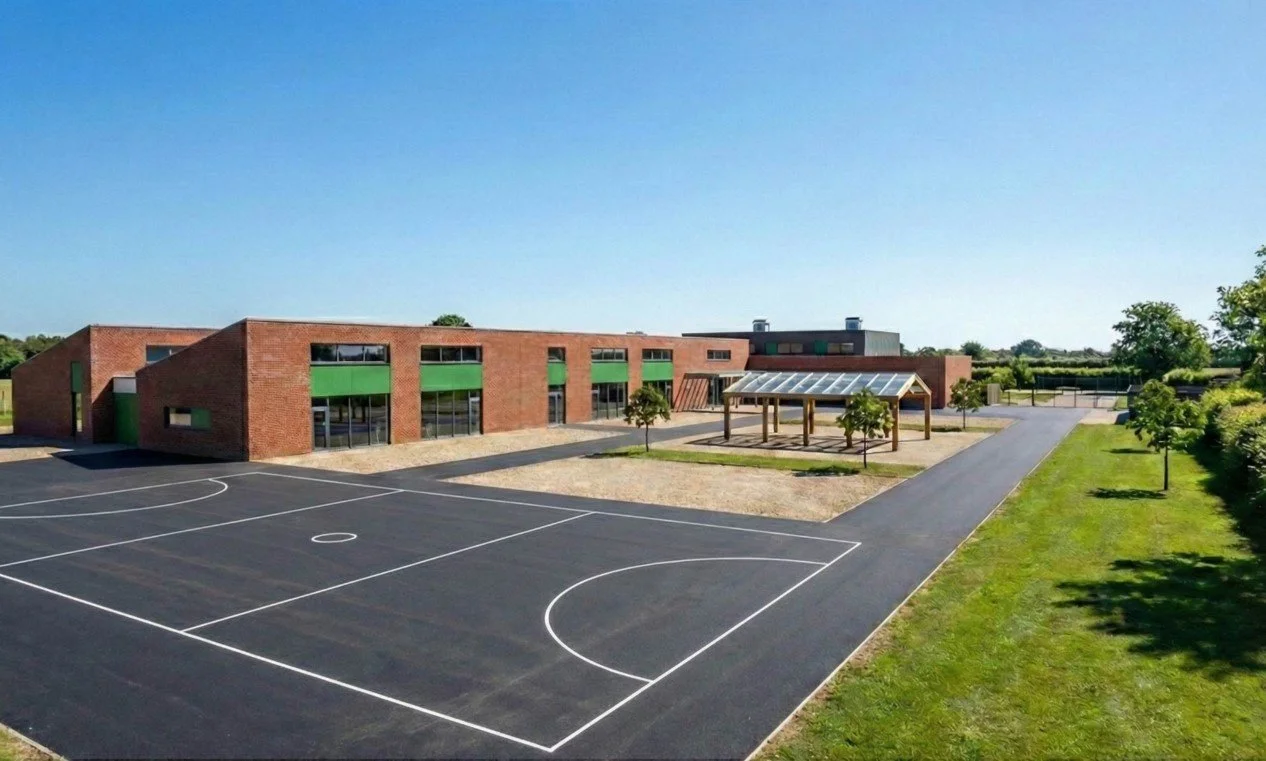 Brize Norton Primary School – Designing Drainage into the Landscape