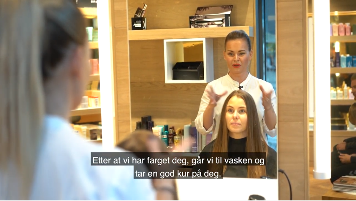 Kristin ble endelig kvitt frisørskrekken!