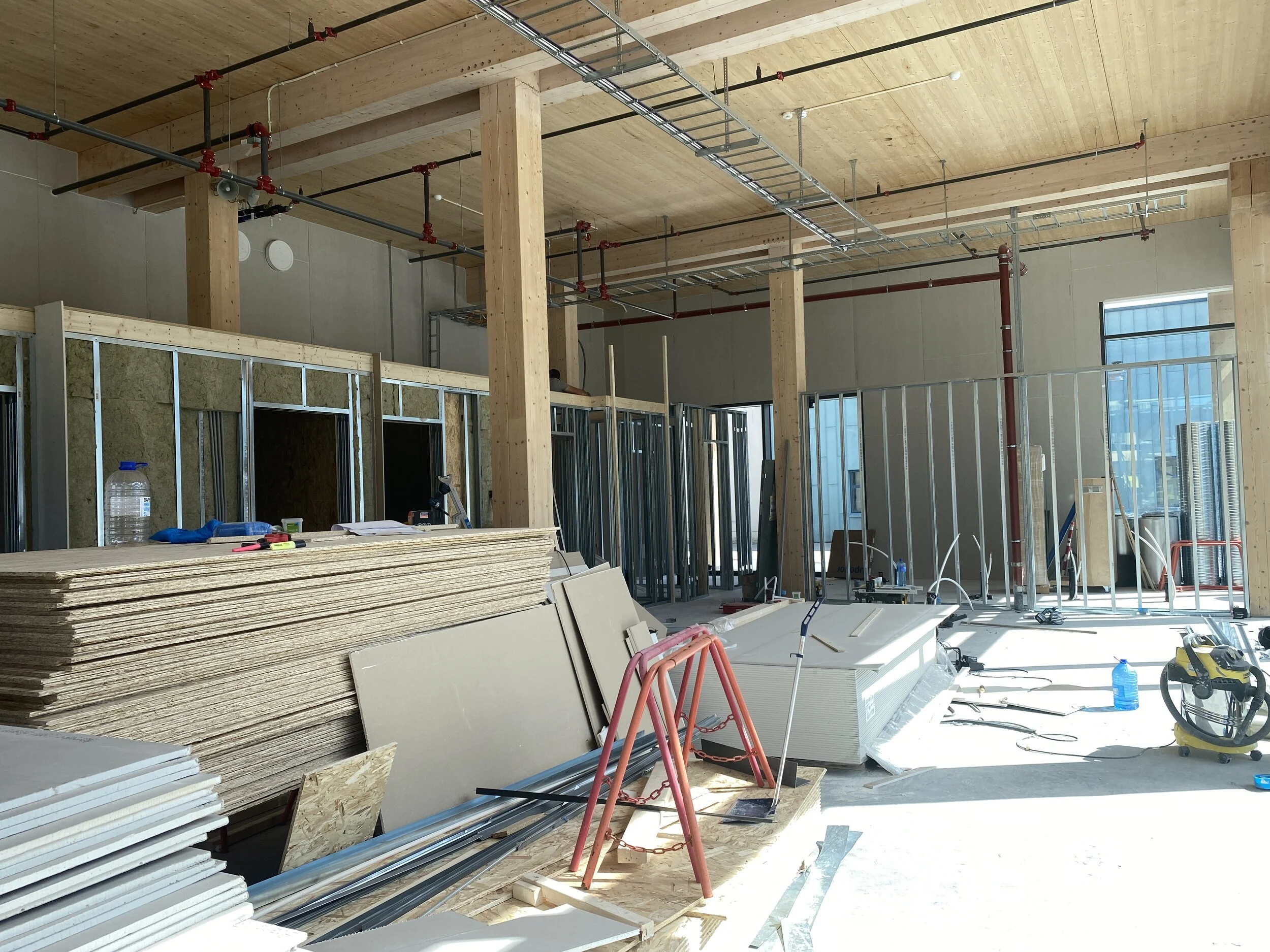 Byggingen har startet!