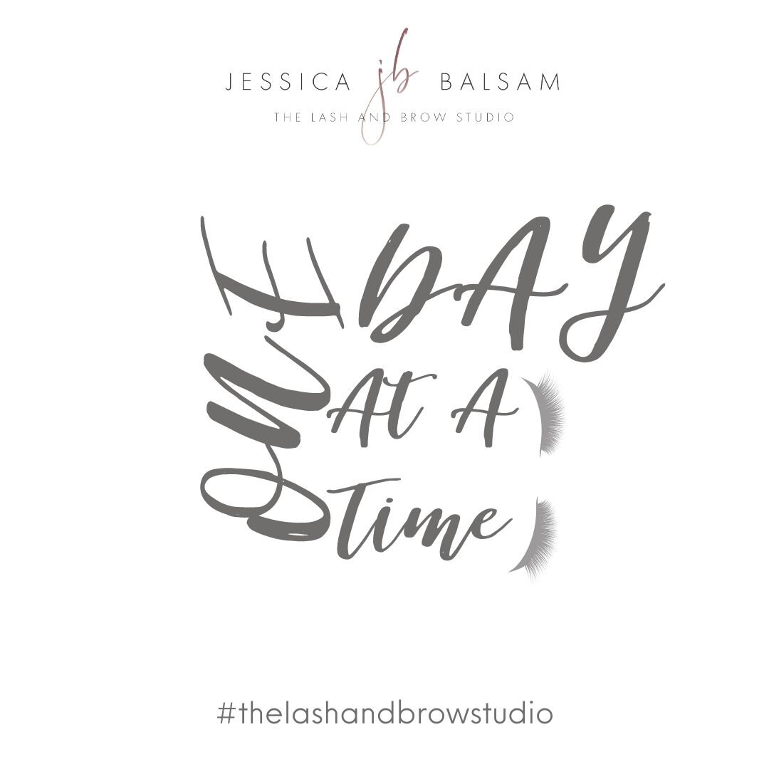 For someone who plans so far ahead, in my business and  personal life, I really have had to learn to deal with each day as it comes at the moment. Realising I can't do anything about the situation we are in and using each day to tick off new challeng