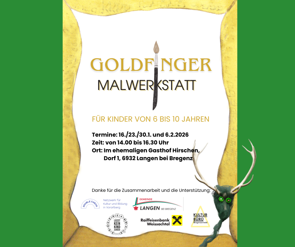 Goldfinger Malwerkstatt