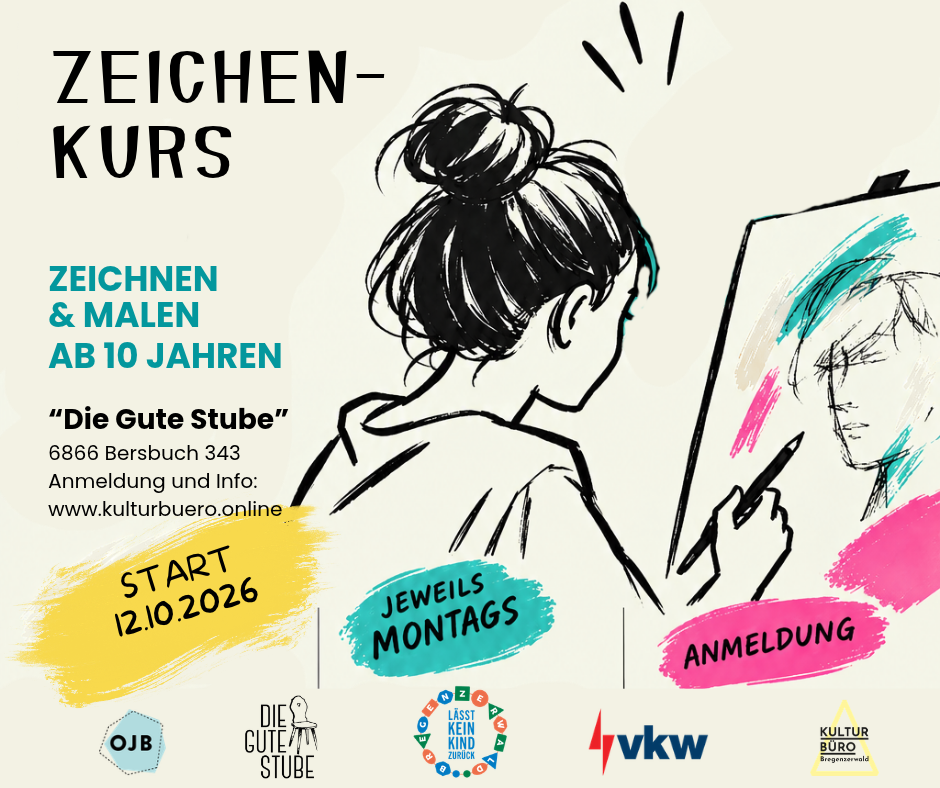 Zeichen- und Malkurs ab 10 Jahren