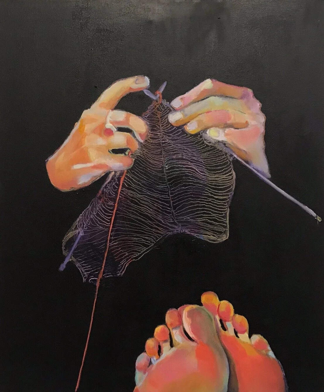 KNITTING PERSIAN FLAW 1