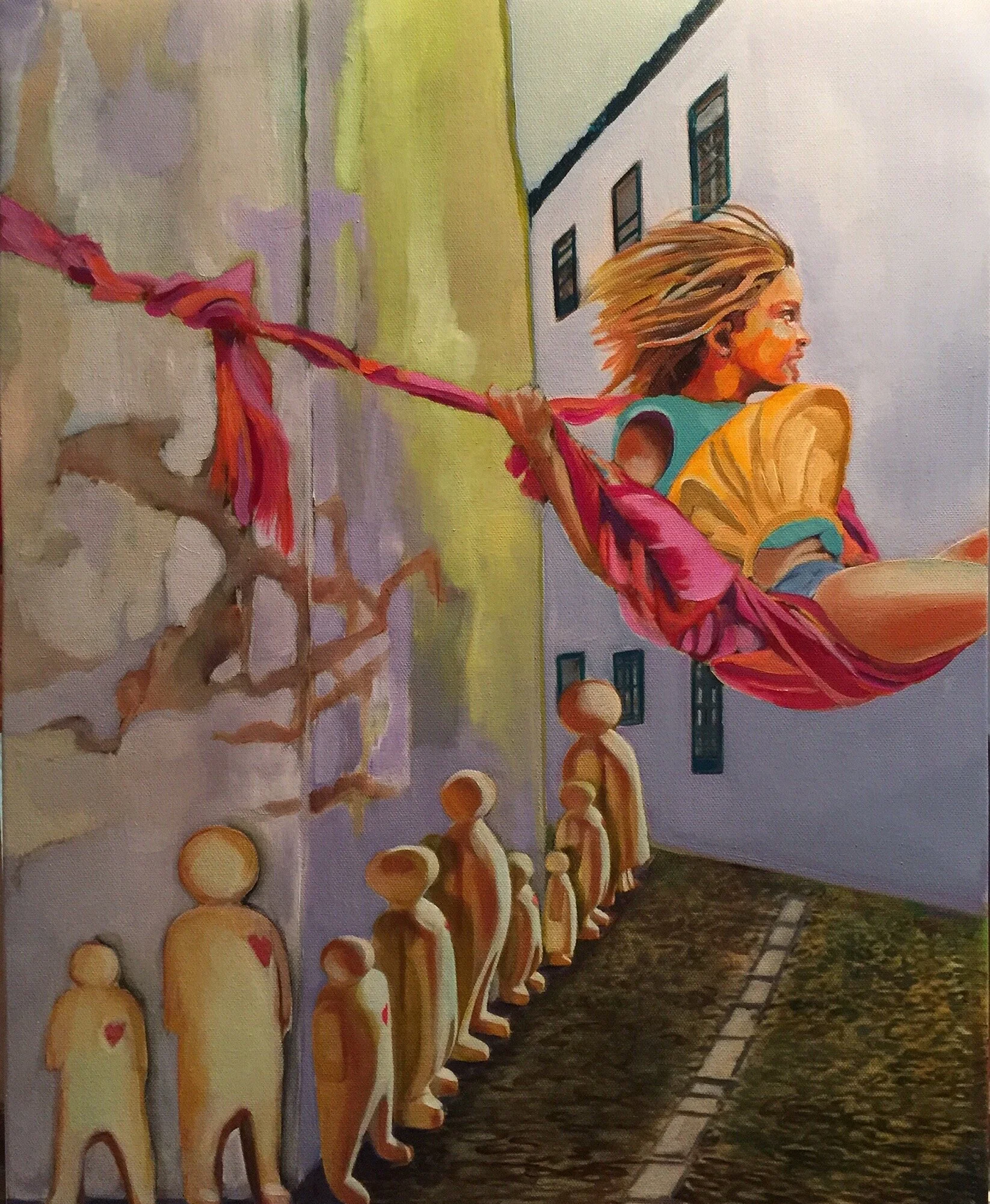 SWINGING GIRL SOLD 🔴