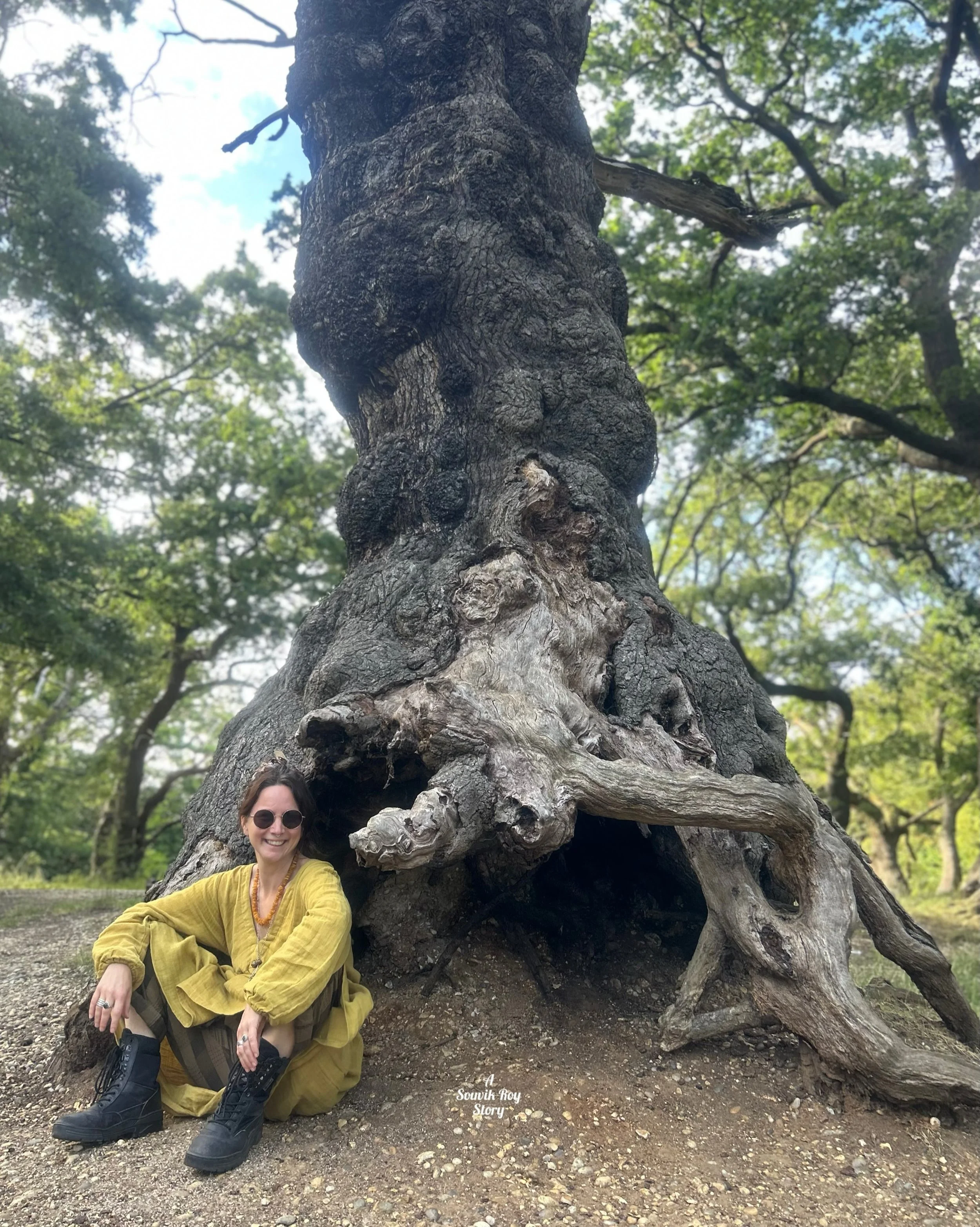 People often ask me why nature is such an important part of my work.

Well, first of all, we are nature. There is no separation between us and the natural world. I don't experience nature as something outside of myself that I go and visit. I am natur