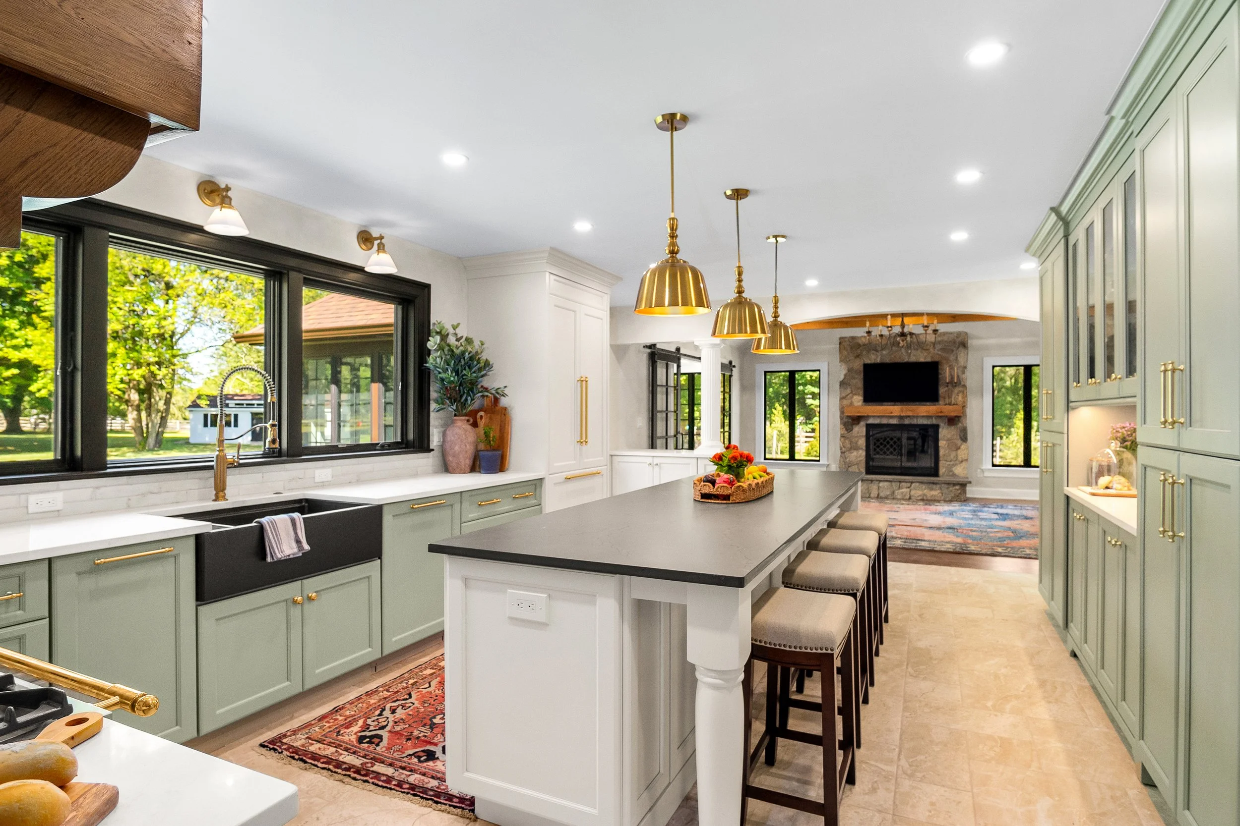 KITCHENS  →
