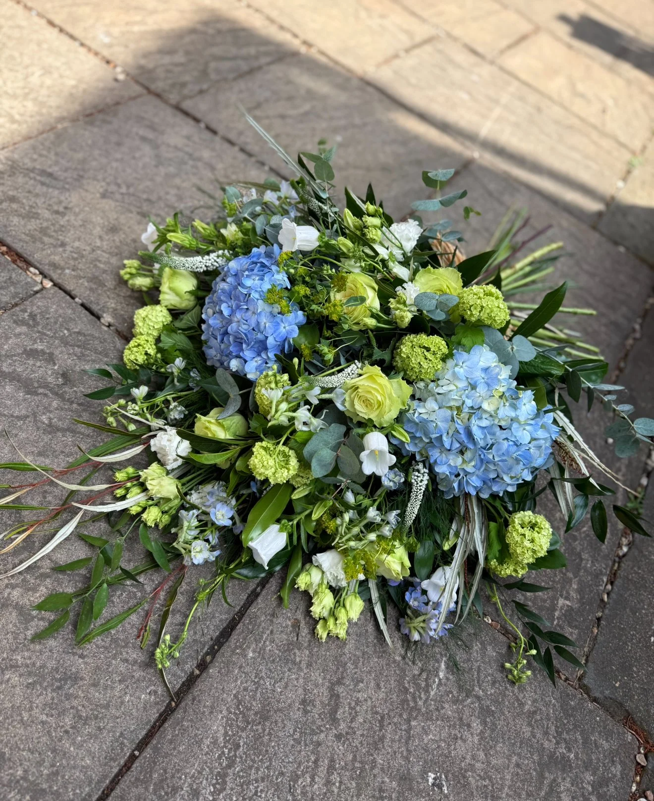 Country garden tied sheaf