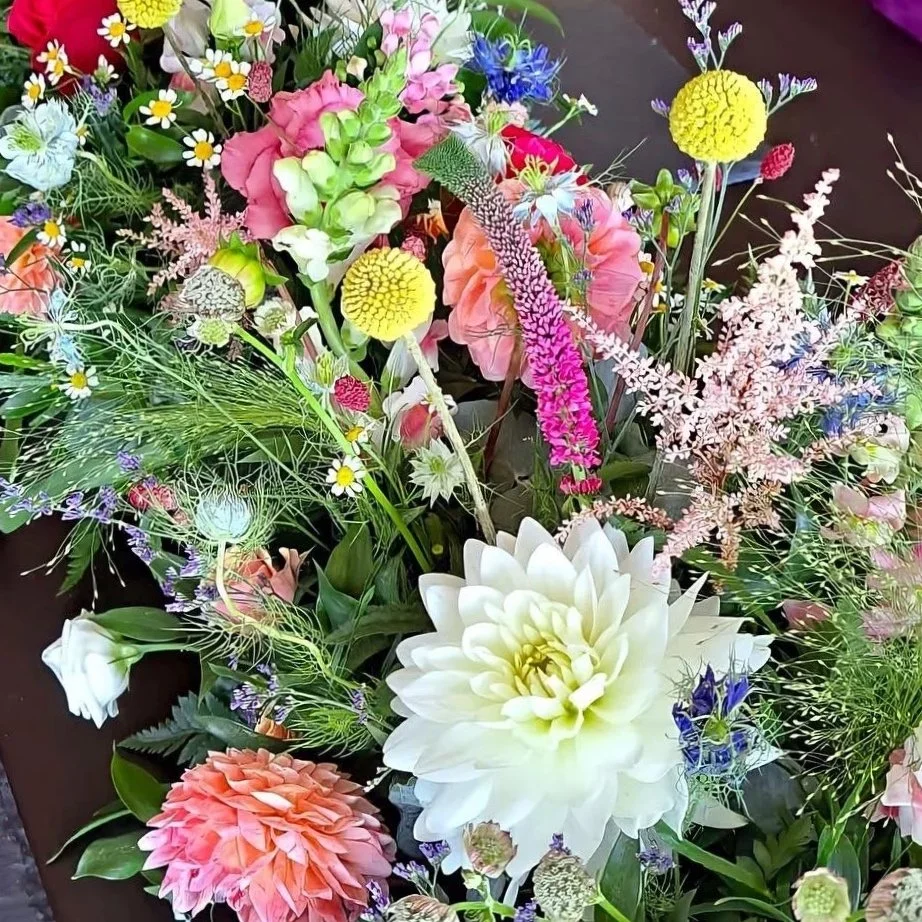 Mixed Flower Florists Choice Wreath