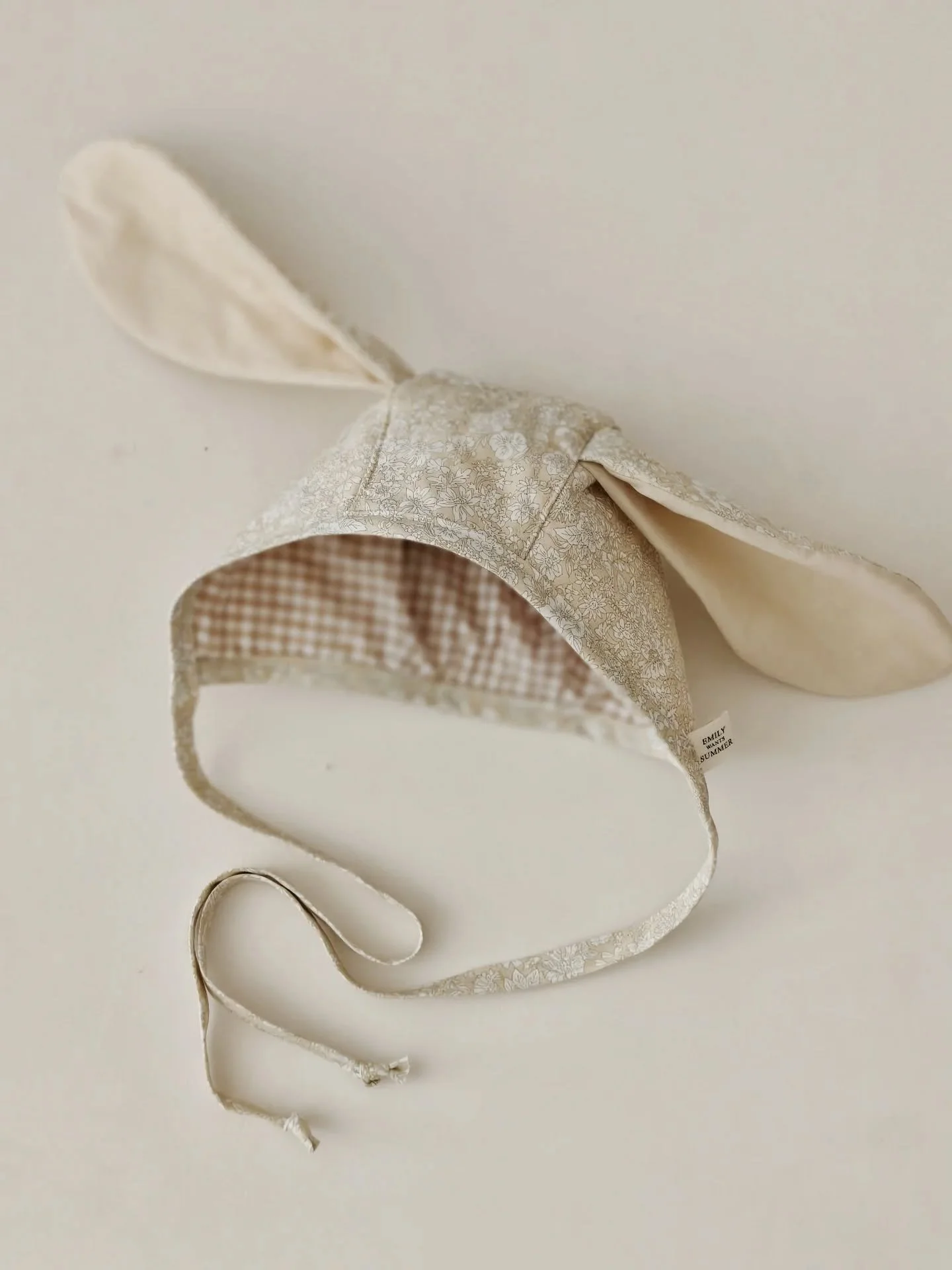 Little quilted Bunny - Bunny Bonnet 
.
.
#bunny #easter #bunnybonnet #babybonnet #bonnets