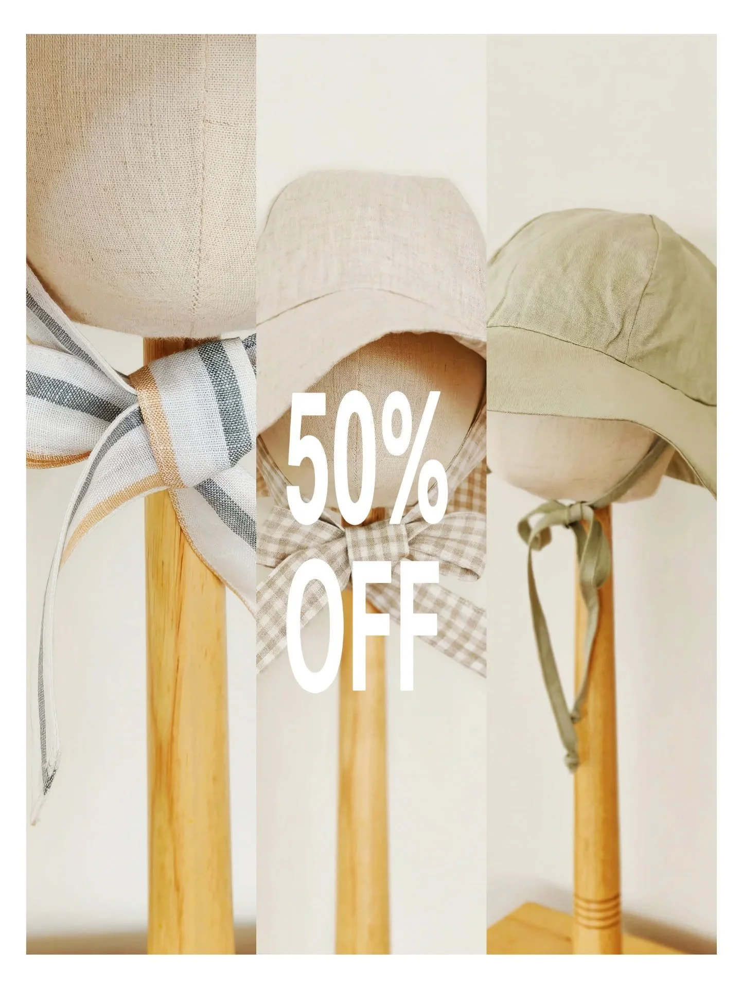 &hearts;️Morning friends&hearts;️

Our original Kids French linen wide brim hats ✨
They&rsquo;ve always had the sweetest spot in our collection.

Part of our very first hat launch almost 5 years ago, these babies are made from beautifully soft, breat