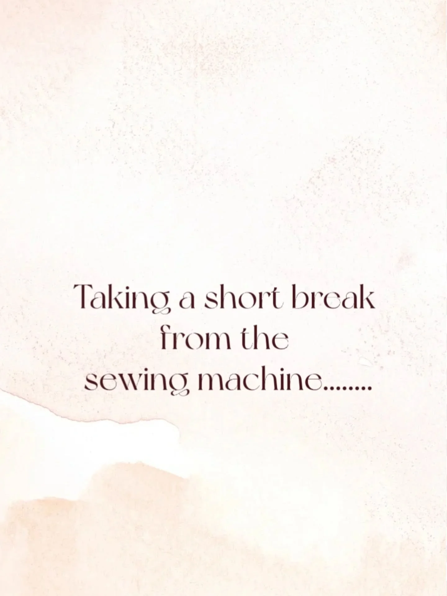 Hey lovelies! 💕

We&rsquo;re giving the sewing machine a little rest&hellip;

Any orders placed before April 15th will be made with love and sent out before we fly off on our trip ✈️

Our website will stay open for shopping 
But orders placed while 