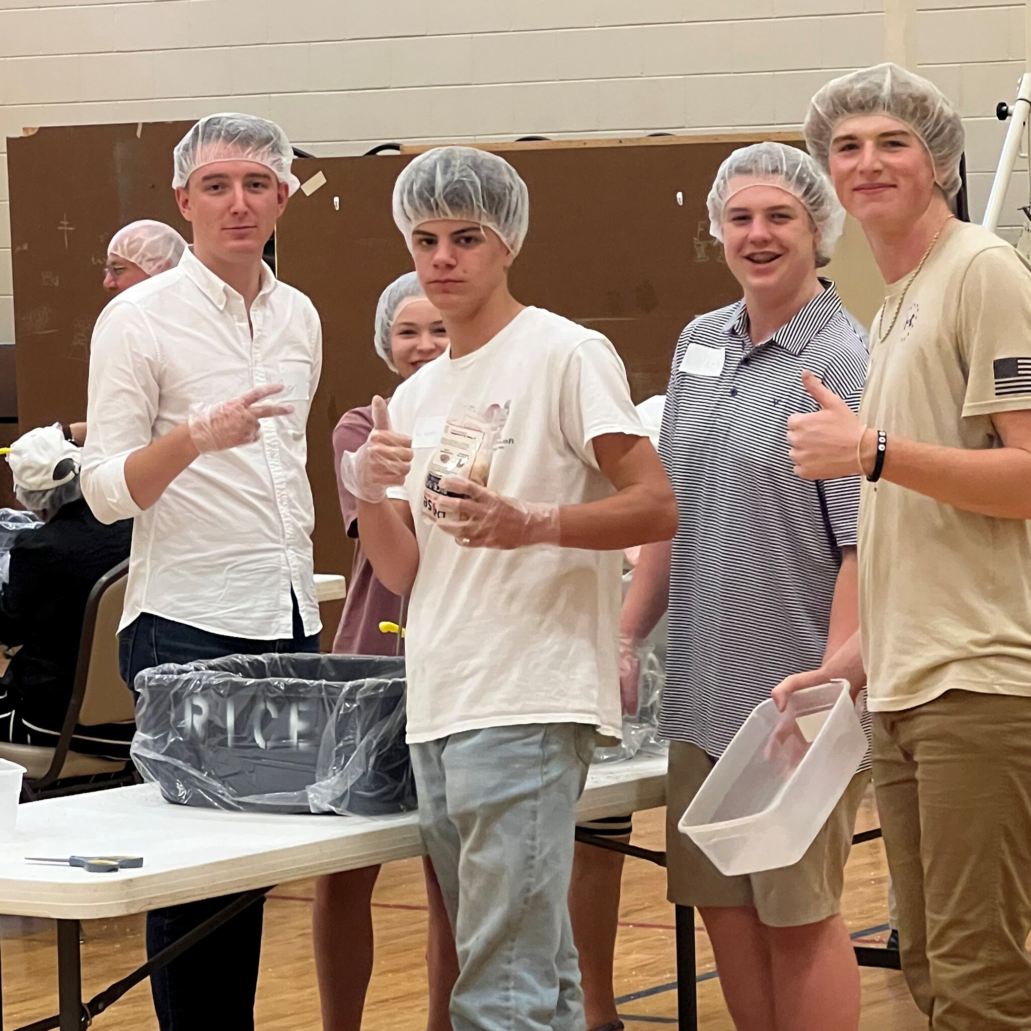 Grateful for all of the people that volunteered their time to pack 15,000 meals.
Thankful for the tremendous organization Rise Against Hunger that provides us the opportunity to serve those in need.
Hopeful to see you all there next year!
#mission  #