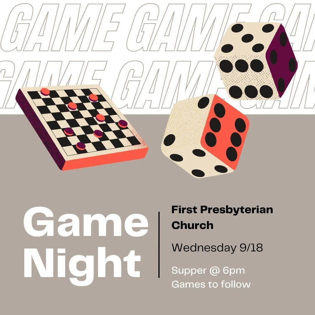 Join us for Wednesday night supper tomorrow and afterwards join in the fun as we are led in the art of gaming! Our very own Mandy Barton and Alex Happel will be sharing their expertise and some familiar and new games with us. Its sure to be a blast s