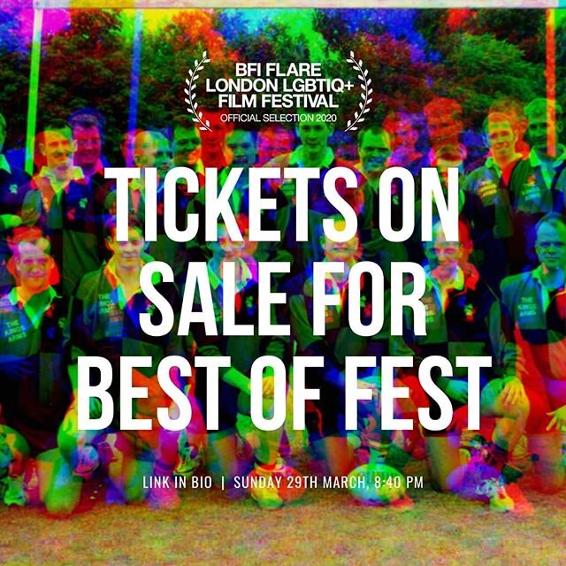 🚨 Hurry! 🚨 Get your tickets now for the 'Best of Fest' screening at #BFIFlare&nbsp;​@britishfilminstitute
​📅 Sunday 29 March 2020, 8:40pm
📍 BFI Southbank, NFT1, London​
🎟️ Ticket link in bio