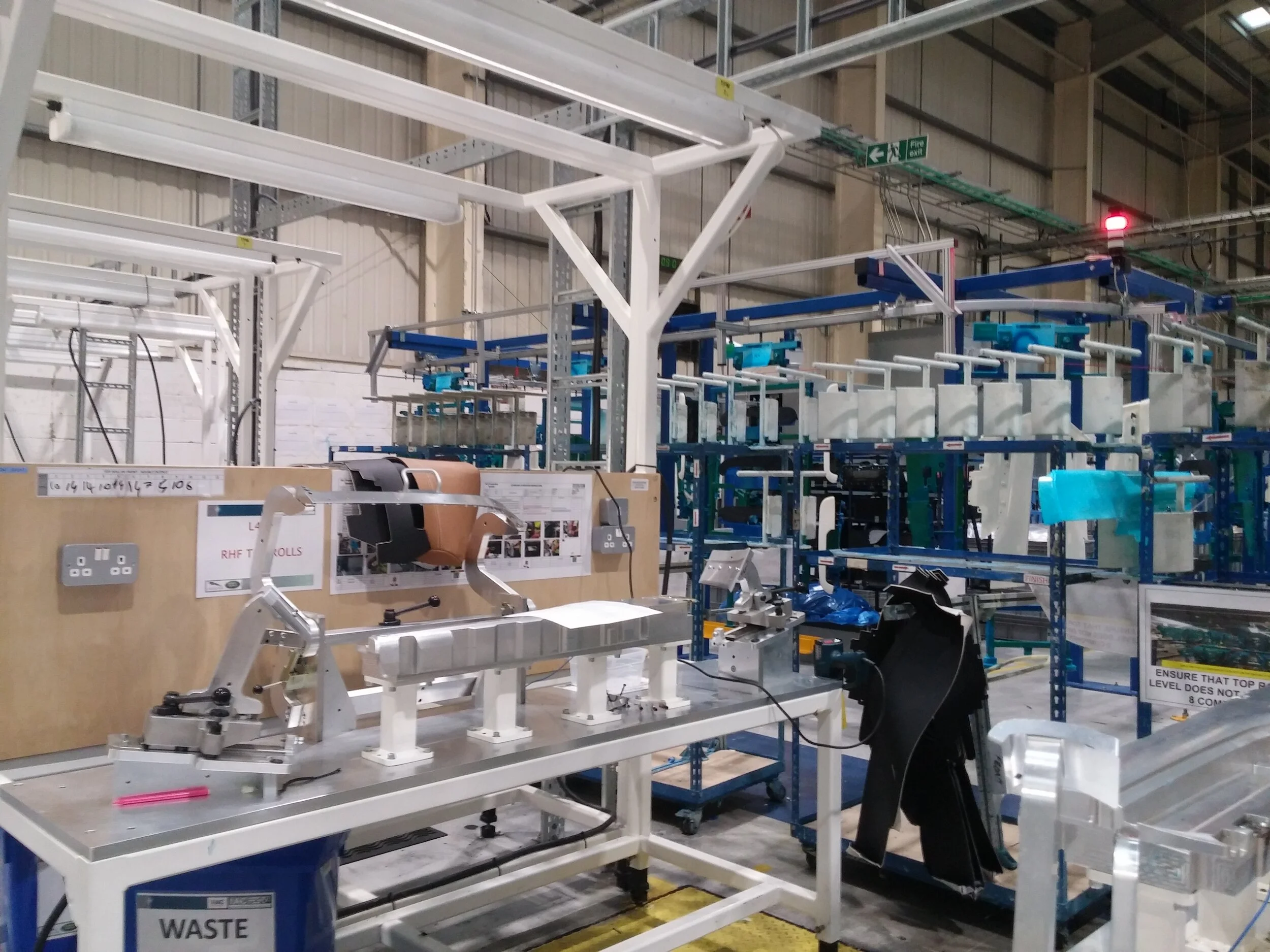 Standard Workstation time control execution monitoring (Jaguar -Land Rover Birmingham UK) December 2016