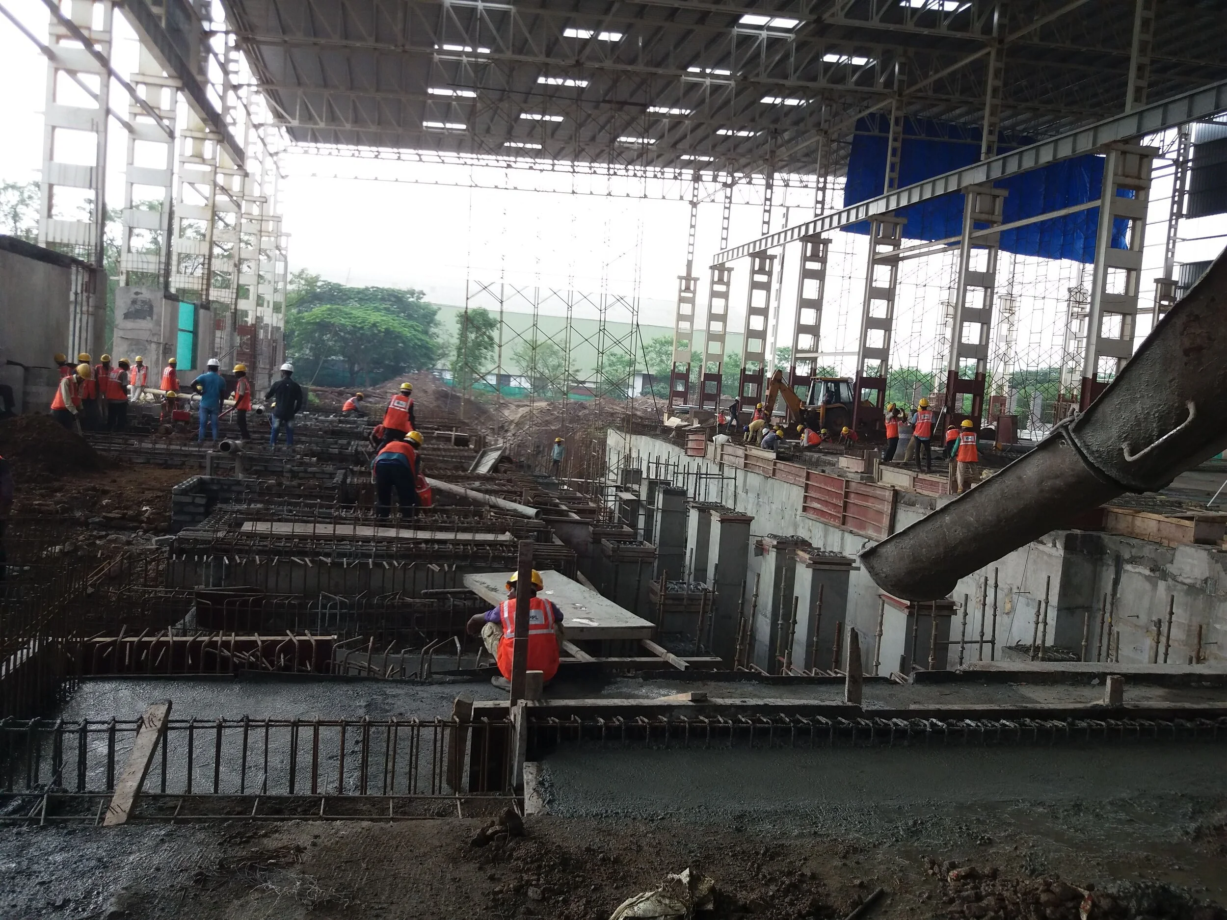 under my supervision &amp; management with architect and civil/eng contractors  initial Kanhe II project status 2018 Pune(India)