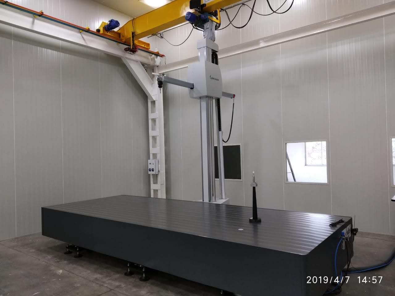 inside the Quality Box,CMM Hexagon DEA Mercury with Advanced Axis Thermal Compensation system &amp; measure software PC-DMIS Touch. 2019