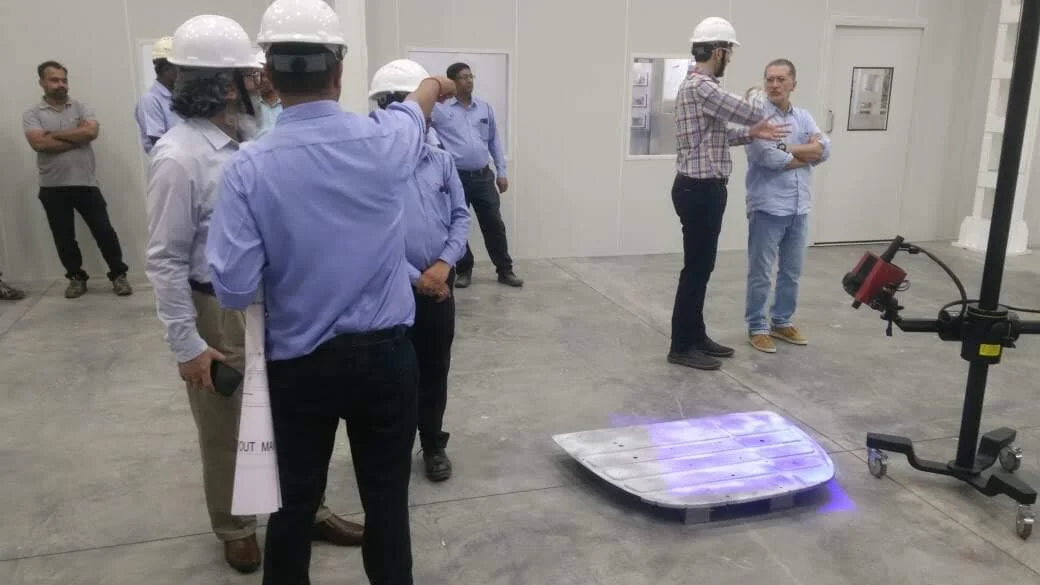 Blue light scanner ATOS (GOM) 2019