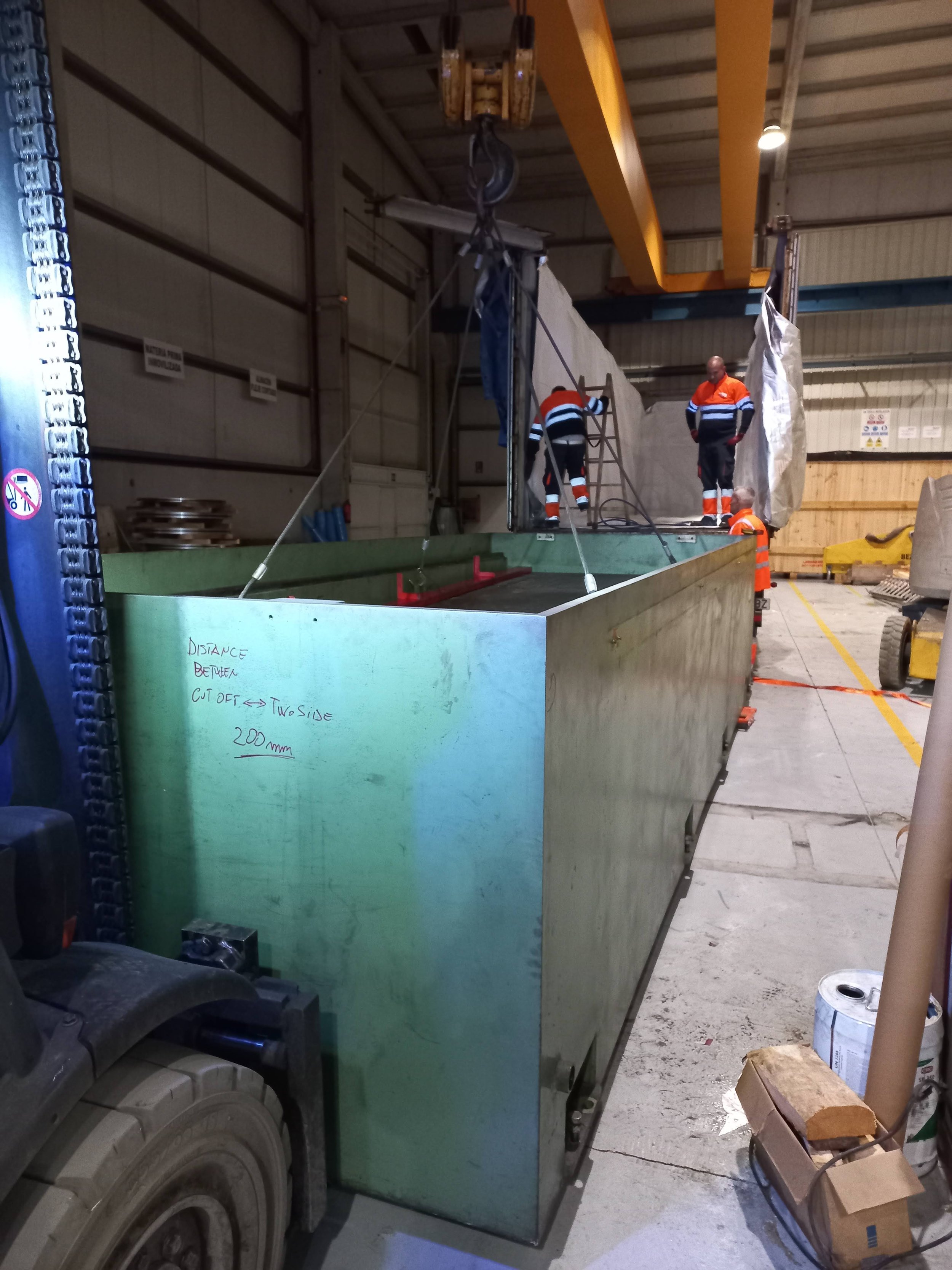 Mill tube machine delivered to Ontario from Spain
