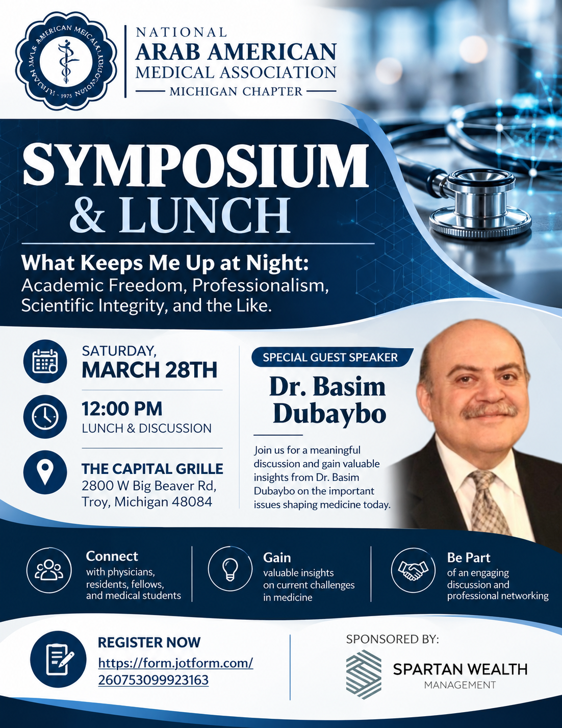 Mini Symposium: Dr. Basim Dubaybo: What Keeps Me Up At Night: Academic Freedom, Professionalism, Scientific Integrity, and the like.  