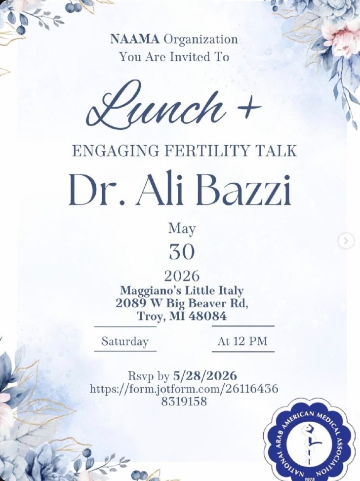 Mini Symposium: An Engaging Fertility Talk with Dr. Ali Bazzi