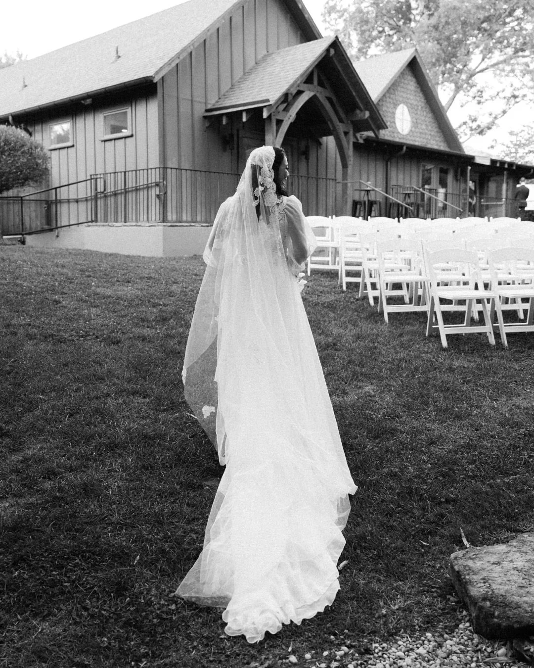 After finishing the posed portraits, she turned and walked away with her dress trailing behind her. Sometimes it is these unposed candid moments that really stick with me.

This wedding was a celebration of love, legacy, and the blending of Filipino 