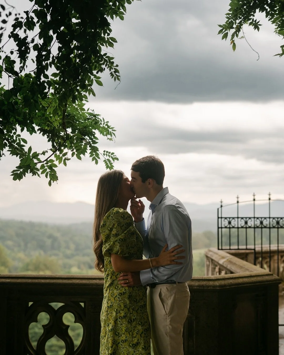 After three rain delays (yes, three!), this engagement session finally happened&hellip; after the wedding. That&rsquo;s right&mdash;these two tied the knot before we could even get their engagement portraits done. 

Every time we scheduled, the skies