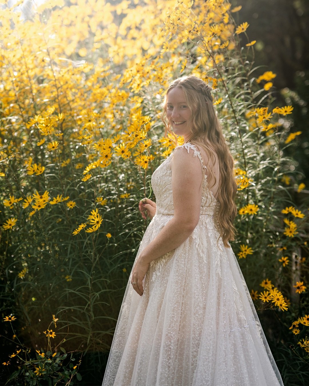 Years ago, she and her sister stumbled on this arboretum during a road trip. They found a little clearing with stone benches and an aisle, and she joked, &ldquo;I want to get married here.&rdquo; At the time, she didn&rsquo;t think marriage was even 