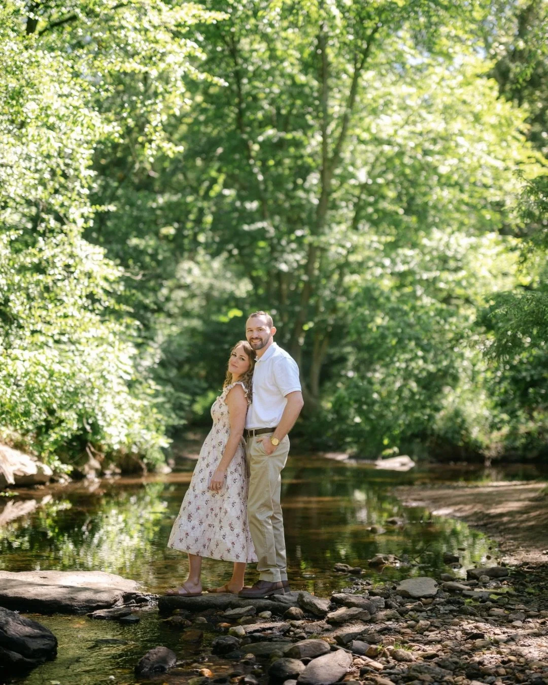 Proof that you don&rsquo;t need sunset to get breathtaking photos. 

We shot this engagement session between 10:30 and 11:30 AM - traditionally the start of a photographer&rsquo;s trickiest time of day. High sun? Harsh shadows? Challenge accepted.

B