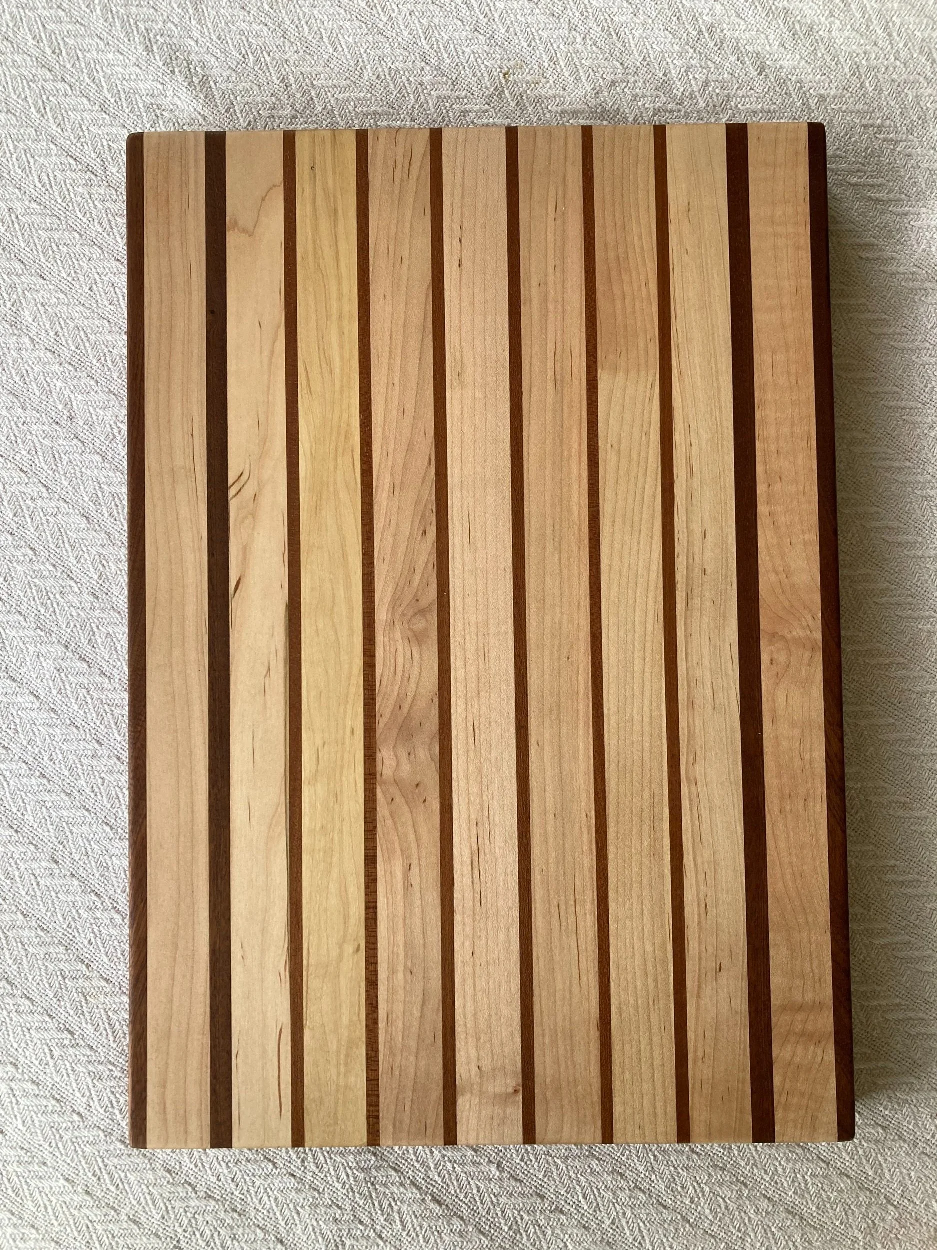 XL Maple and Sapele Cutting Board