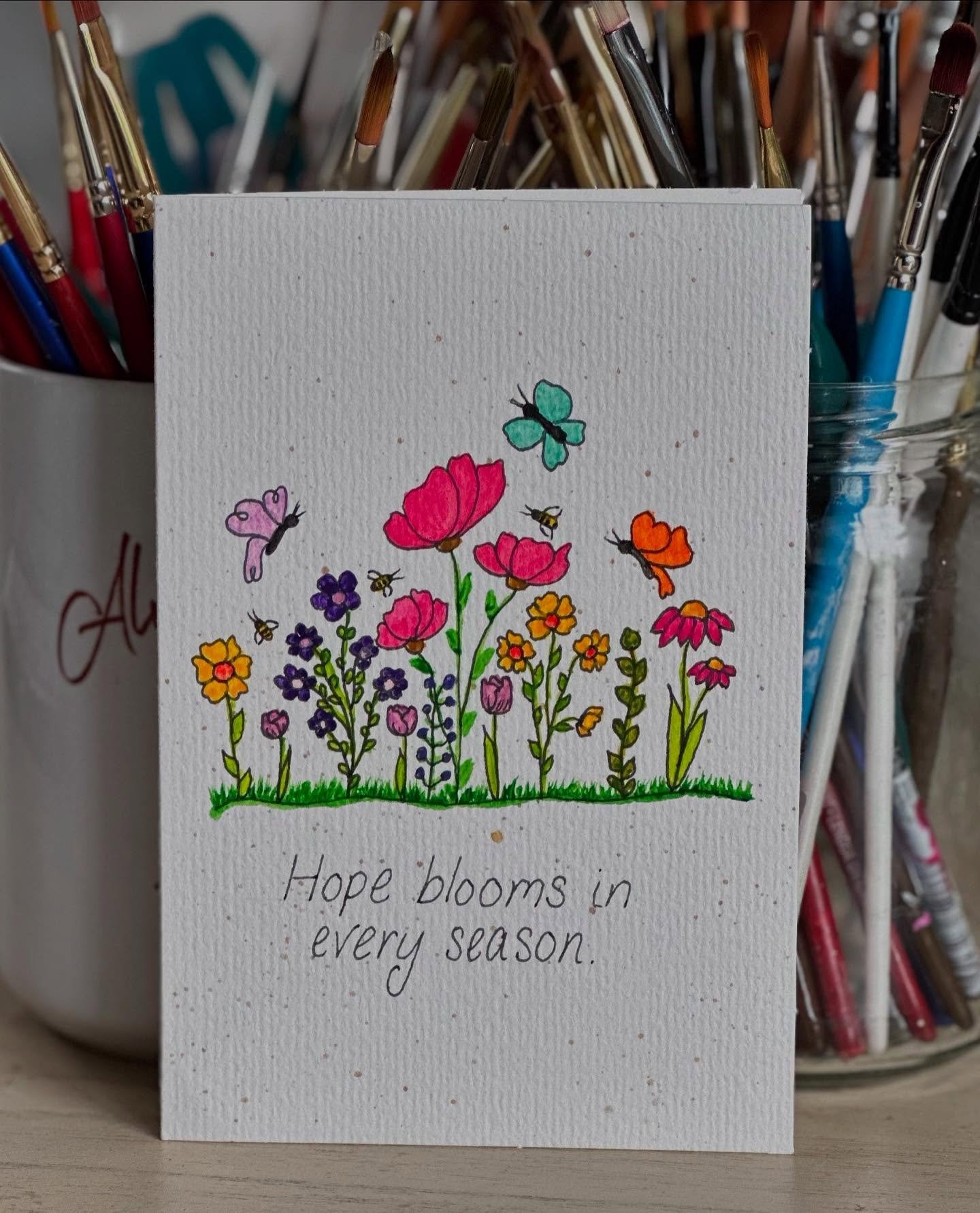 &ldquo;May the God of hope fill you with all joy and peace as you trust in him, so that you may overflow with hope by the power of the Holy Spirit.&rdquo; Romans 15:13

Bloomandcreatedesigns.com