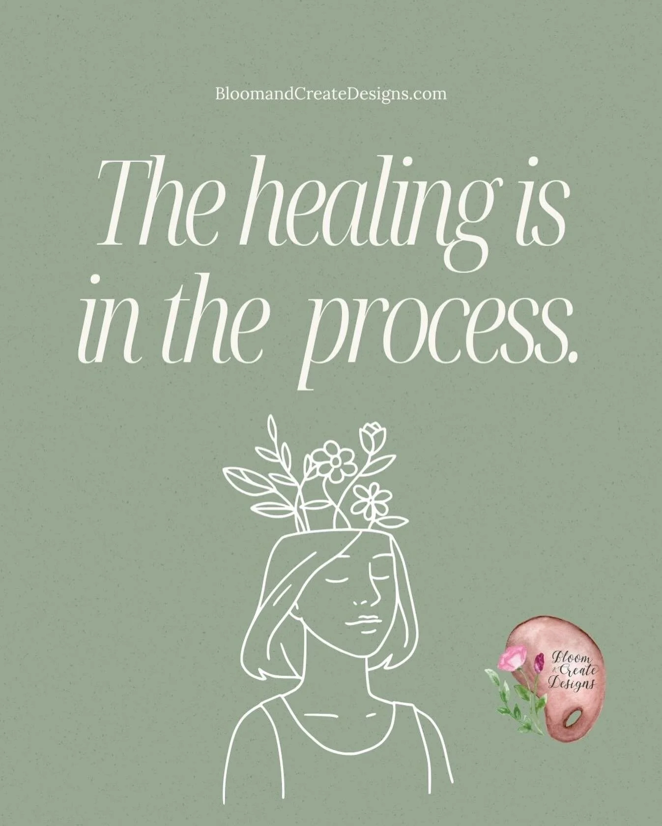 Trust God&rsquo;s timing. The healing is in the process. 🌷

BloomandCreateDesigns.com