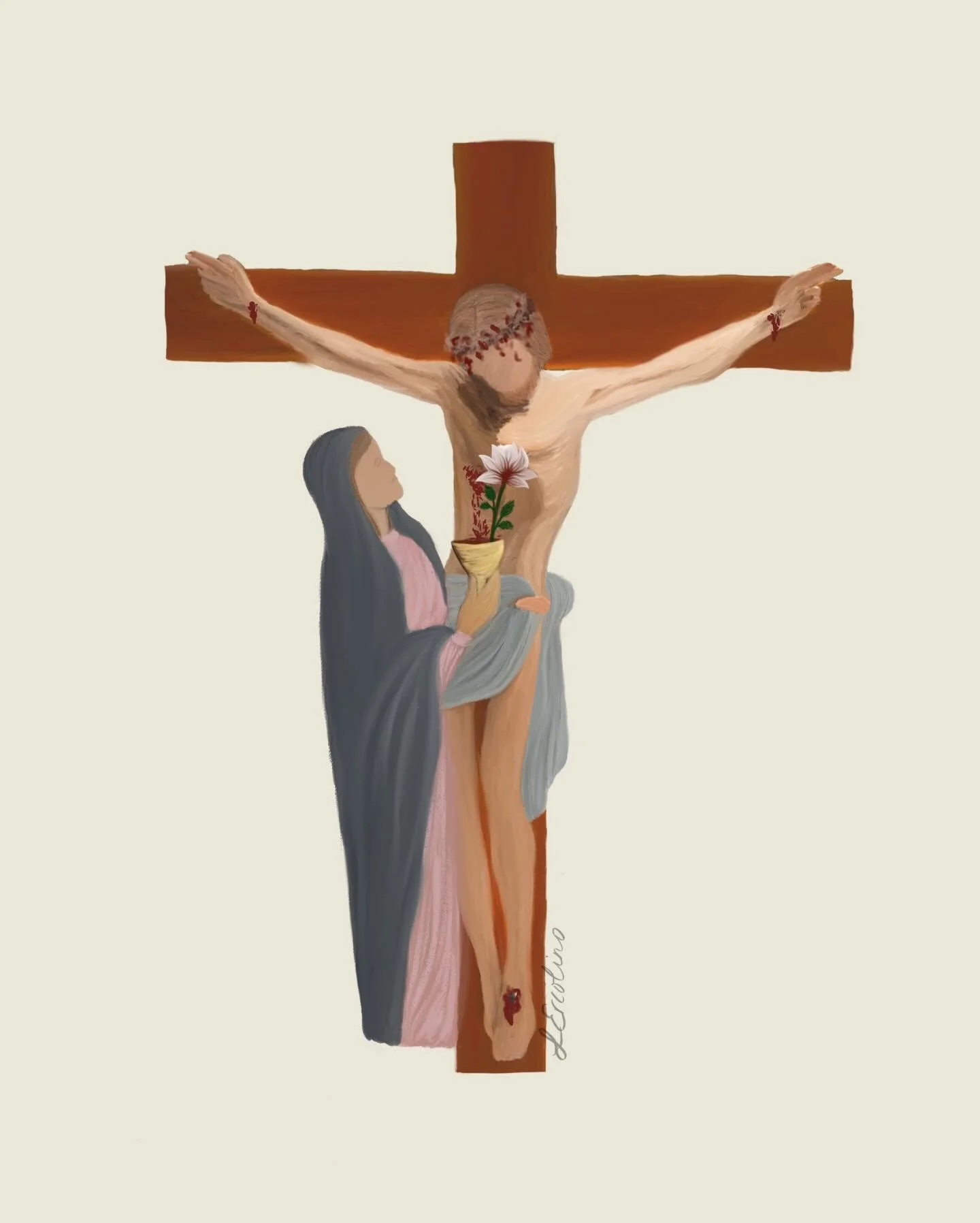 Our Lord and Lady of Love

May Jesus and Mary teach us the art of self-giving love.

BloomandCreateDesigns.com

@hopesgardeninbloom 

#jesus #christtheking #christthebridegroom #mothermary #motherofjesus #brideofchrist #catholicart #catholicartist #a
