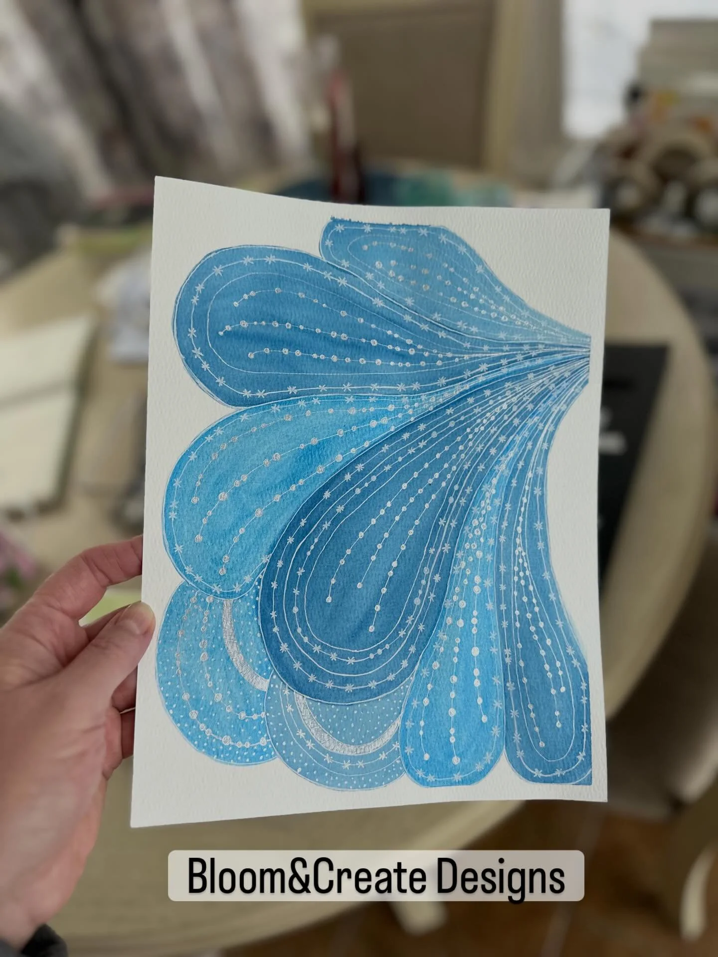 My prayer for the Lord to shower me with His grace became a painting. 💦💕

Watercolor and gel pens

@l.a.ercolino