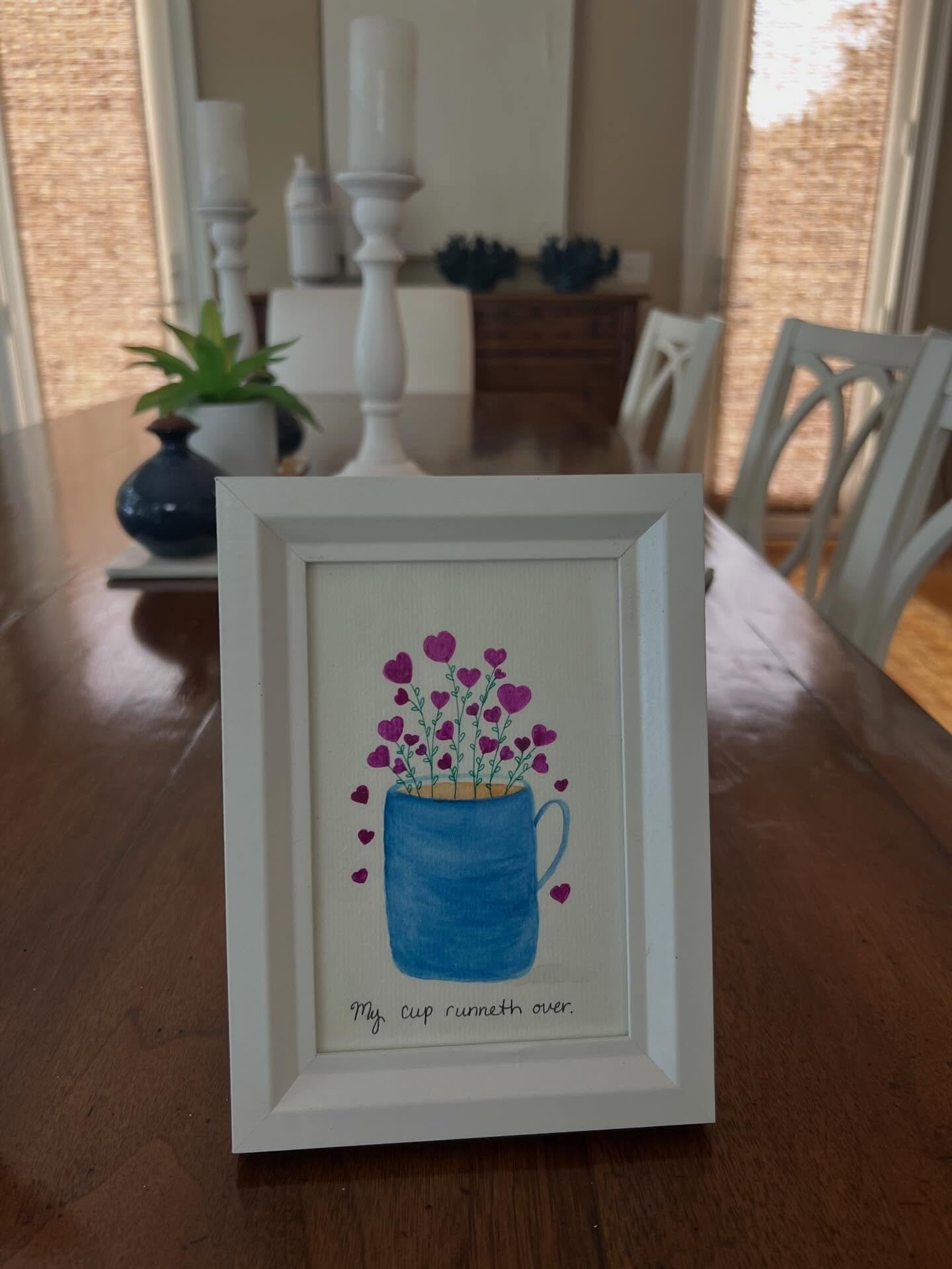 My heart overflows with joy when customers send me photos of my artwork in their homes❣️

See what&rsquo;s blooming in the Bloom&amp;Create Designs Etsy Shop.
https://bloomcreatedesigns.etsy.com

#psalm23 #christianart #christianartist #christianhome