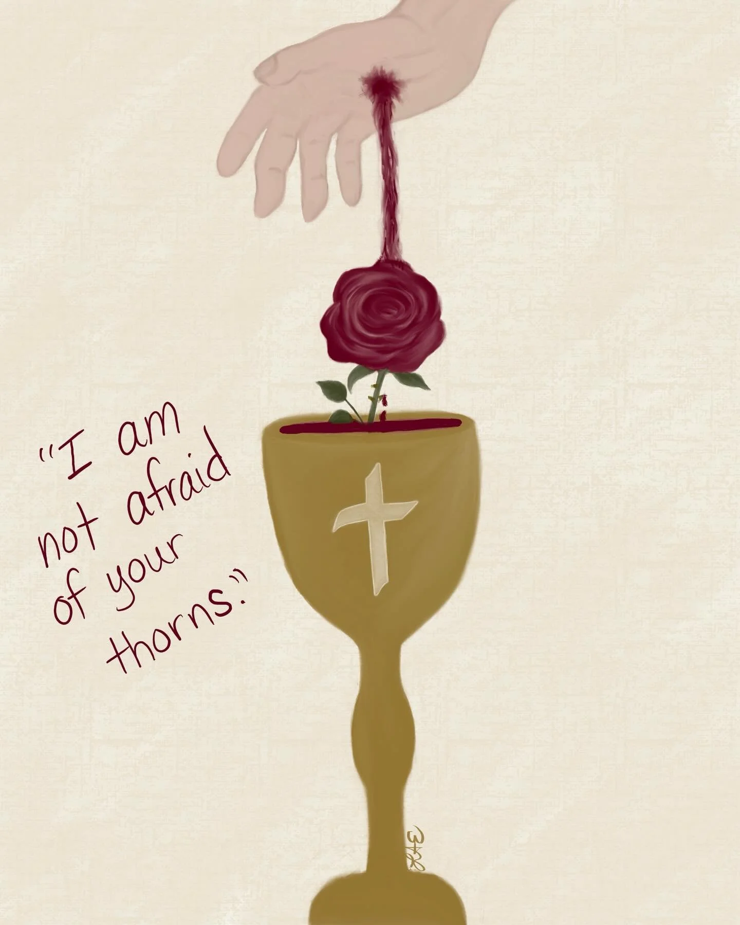 I share this image that I drew in prayer for your meditation. I invite you to sit with it and ask the Lord how He wants to speak to your heart through this piece of prayer art. 🙏

May your hearts be blessed by your prayerful gazing upon this image. 