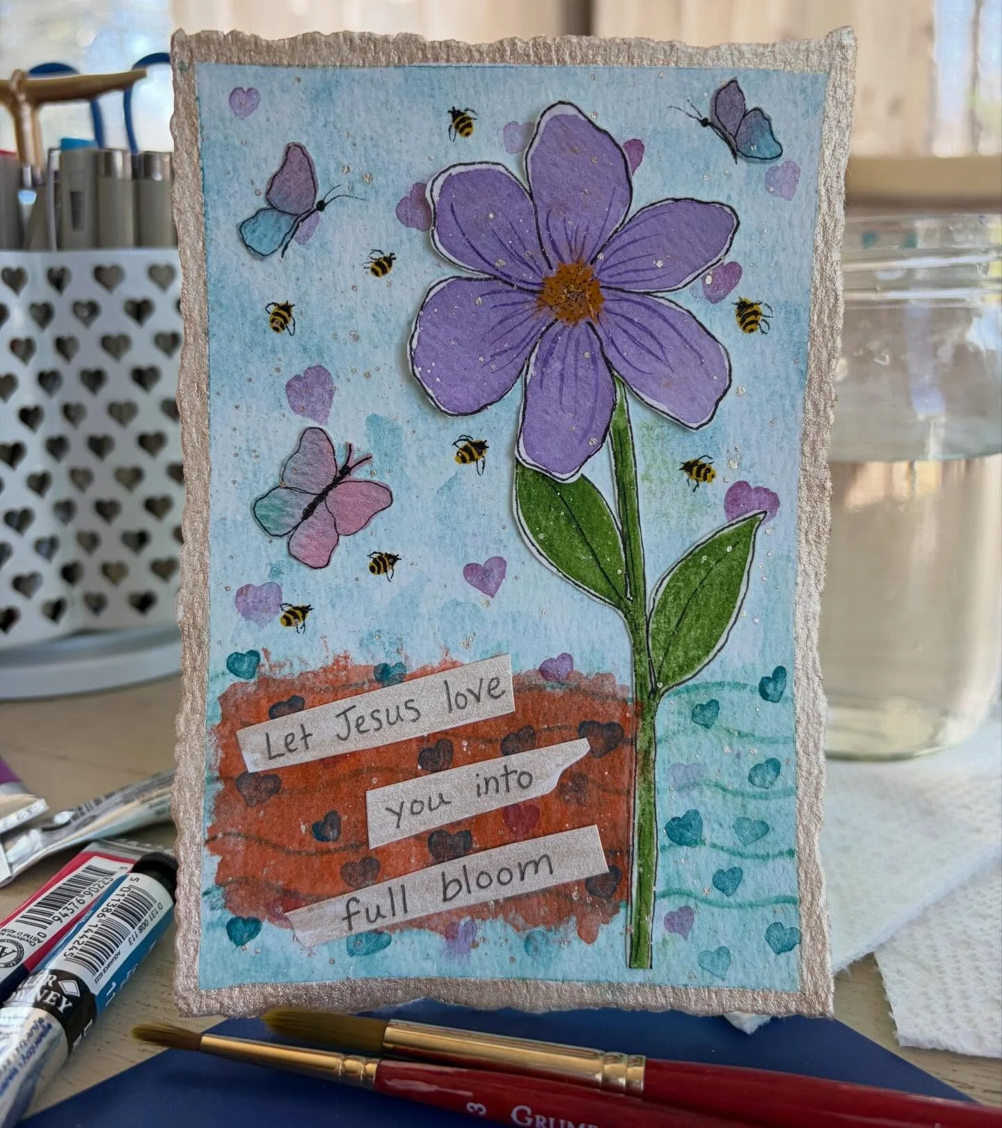 Watercolor collage made from &ldquo;mistakes&rdquo;. Lesson learned&hellip; Never throw any of your art away! Yesterday&rsquo;s mistakes just might be today&rsquo;s beauty. 💖

Bloomandcreatedesigns.com

#collage #watercolorflowers #watercolorartwork