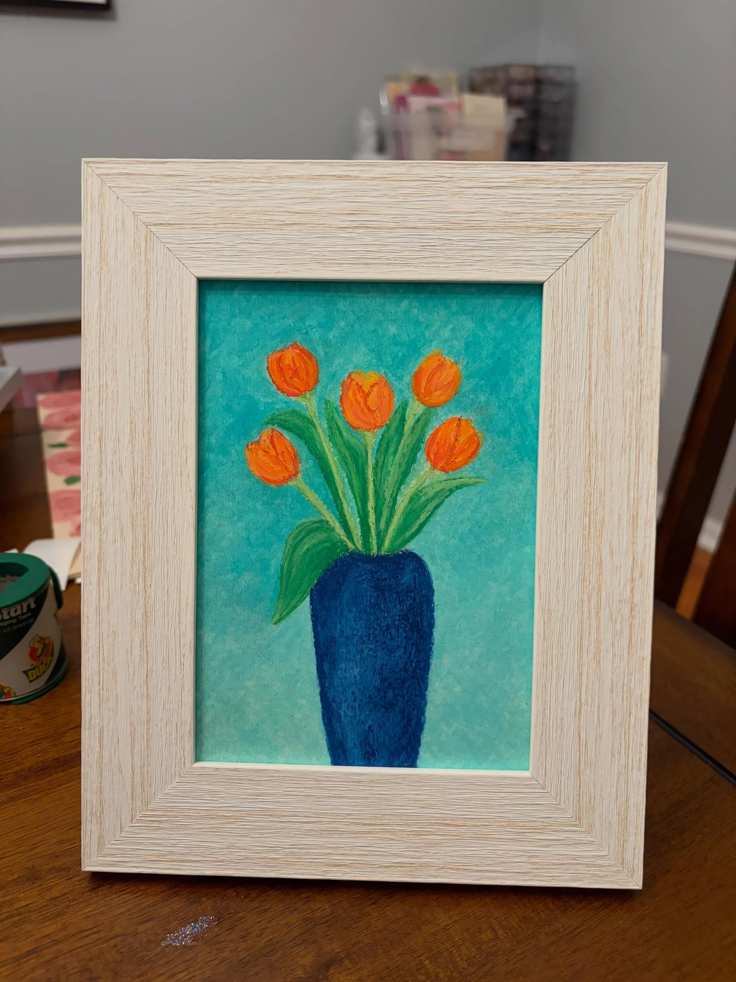 I am framing and mounting a collection of my artwork to be displayed at the @twinsburglibrary for the month of June. I am excited and nervous! This is the first time a large collection of my art will be shown. 

If you live in the area, please come v