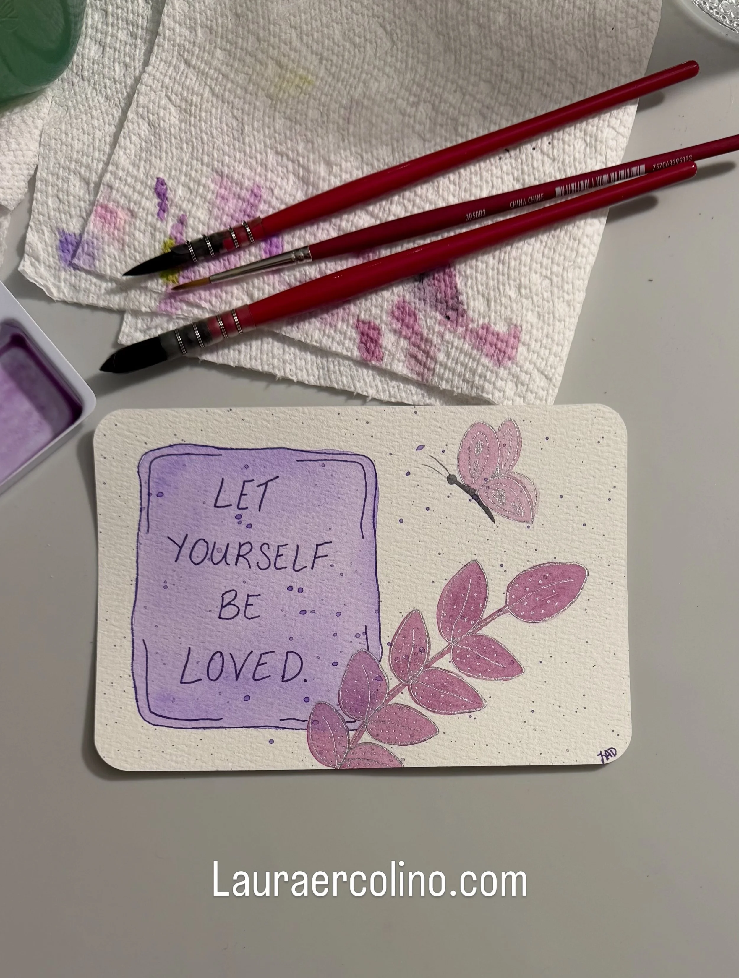 Let yourself be loved by Love Himself.

#letyourselfbeloved #godislove #jesuslovesyou #beloved #christianart