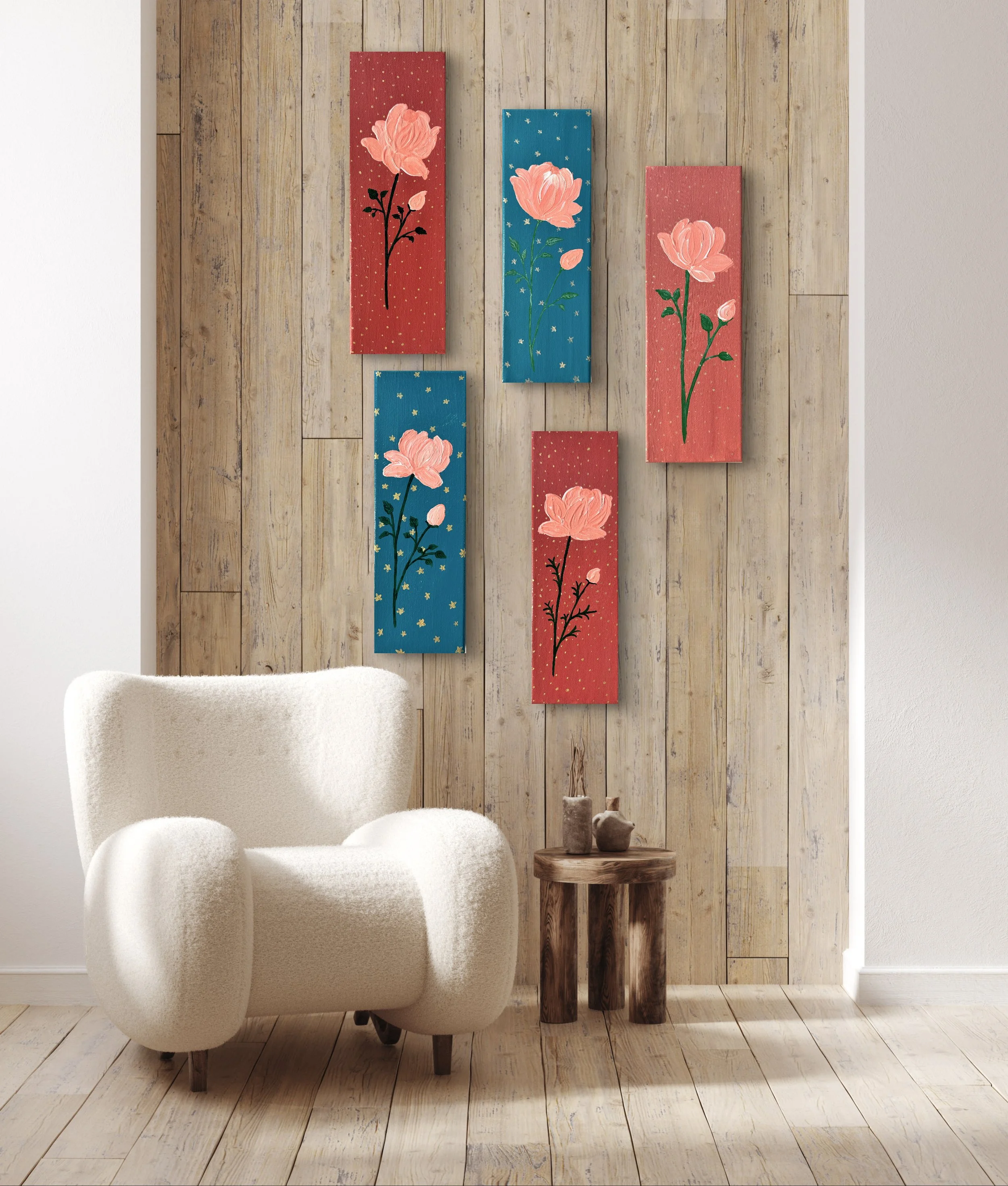 Blooming Under Her Mantle