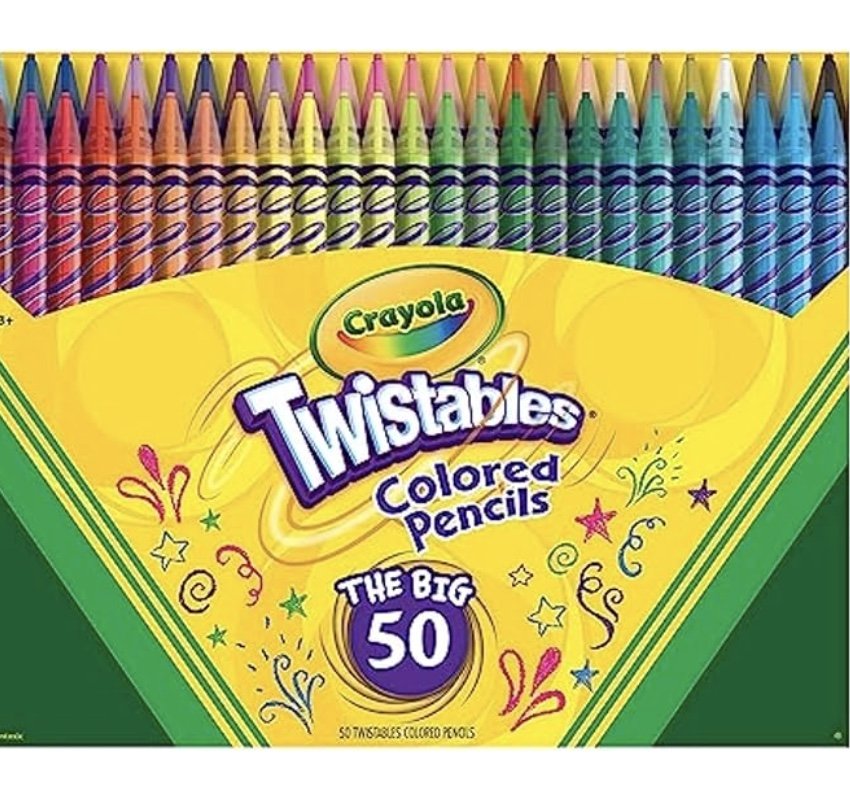 50 Twistable Crayons